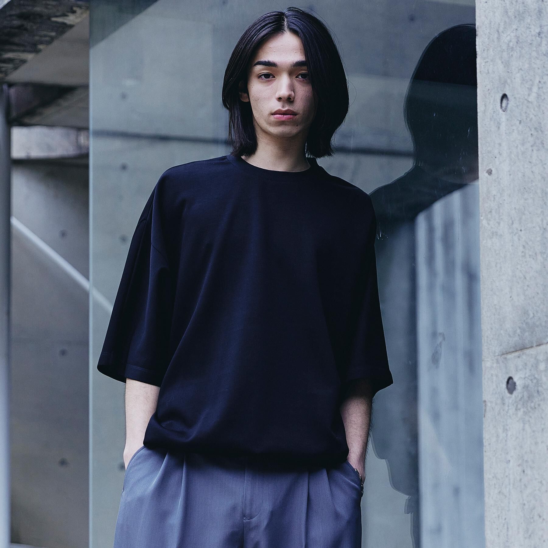 tk.TAKEO KIKUCHI「【昨年売上NO.1】マシュマロドルマンカットソー/柔らか/ふわふわタッチ」|Tシャツ・カットソー|