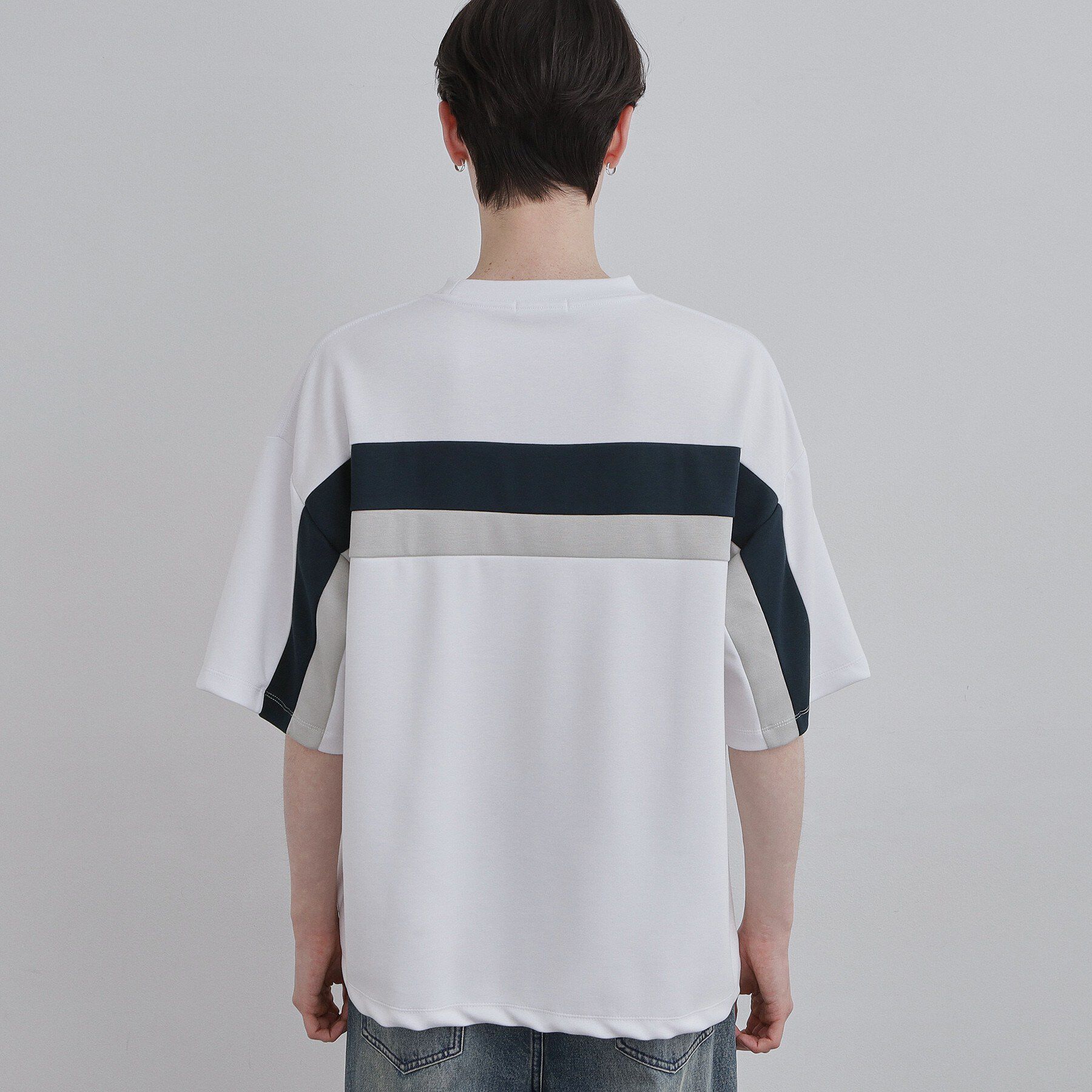 tk.TAKEO KIKUCHI「バックラインカットソー」|Tシャツ・カットソー|