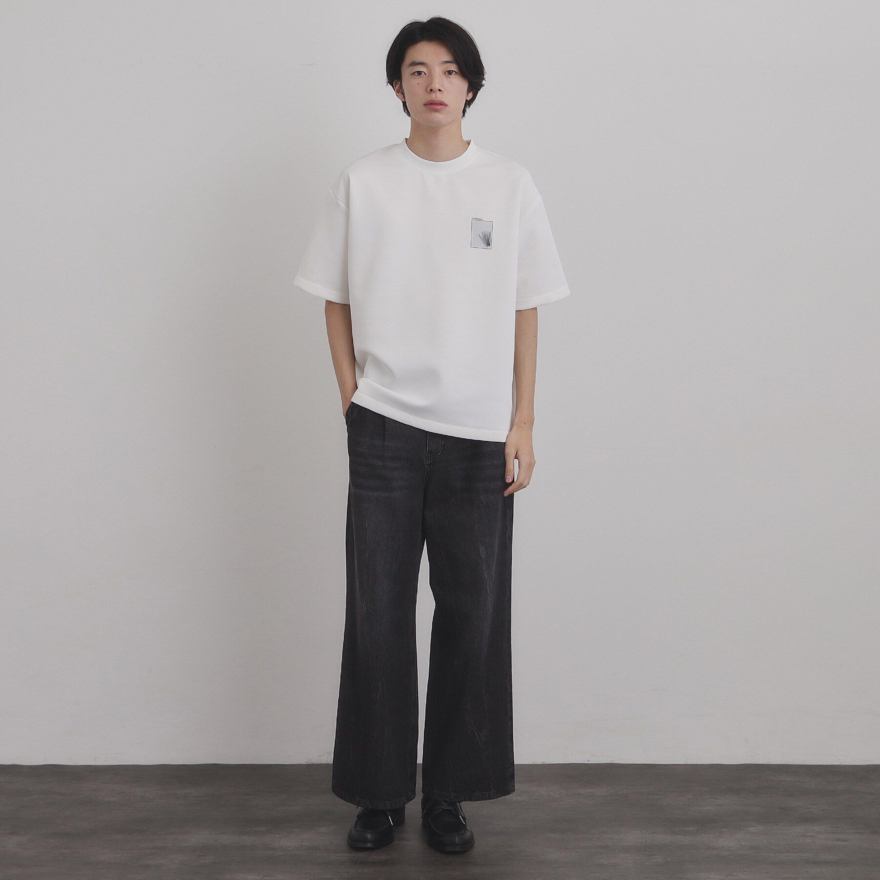 tk.TAKEO KIKUCHI「バックブルームTシャツ」|Tシャツ・カットソー|