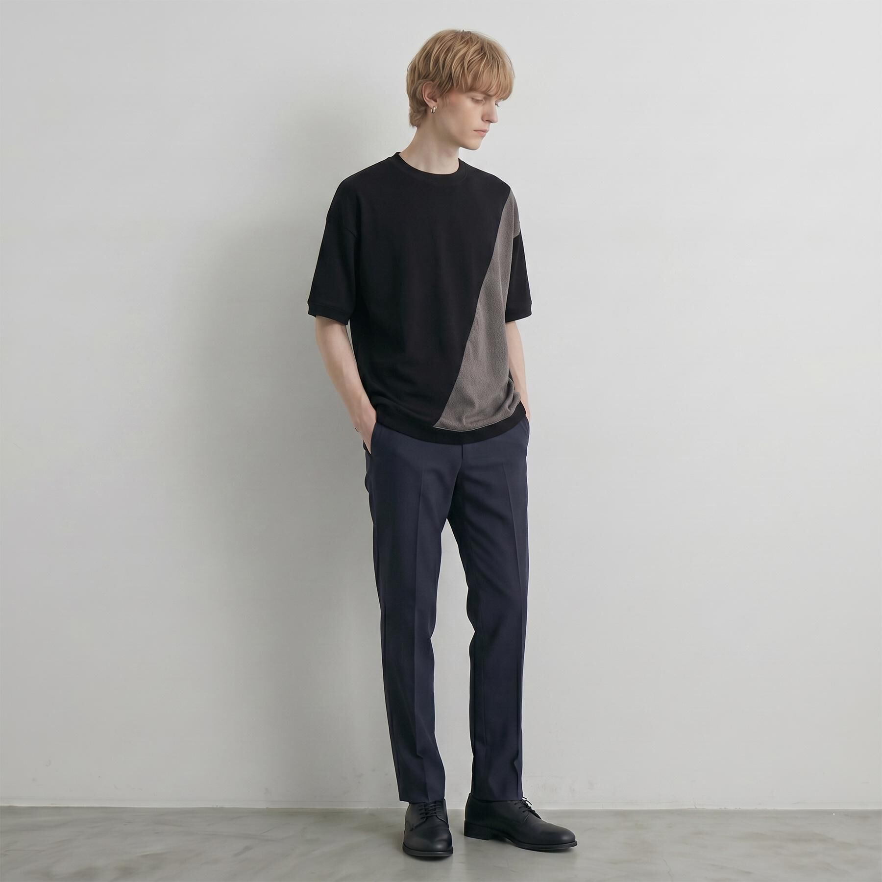 tk.TAKEO KIKUCHI「切り替えカットソー」|Tシャツ・カットソー|
