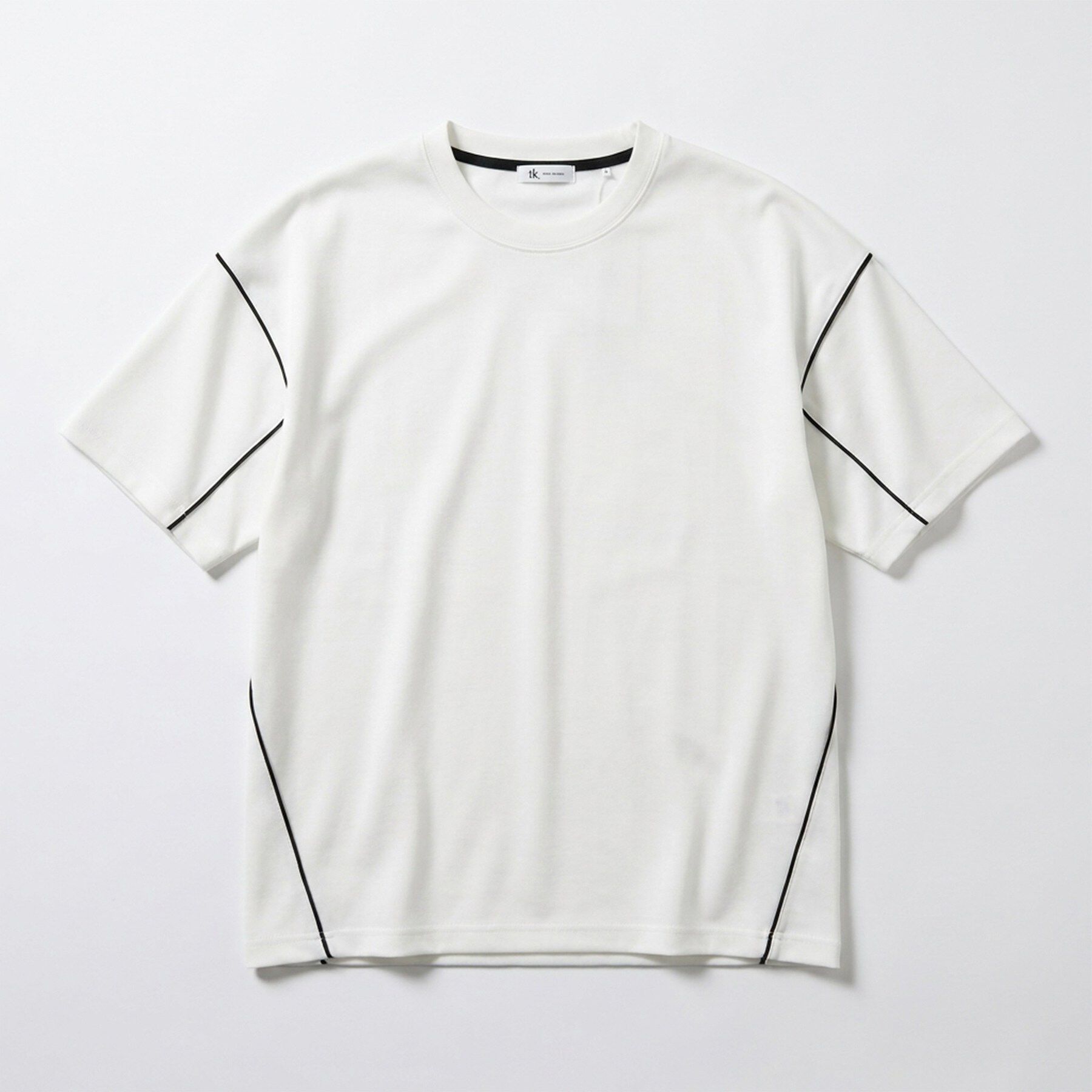 tk.TAKEO KIKUCHI「パイピングカットソー」|Tシャツ・カットソー|