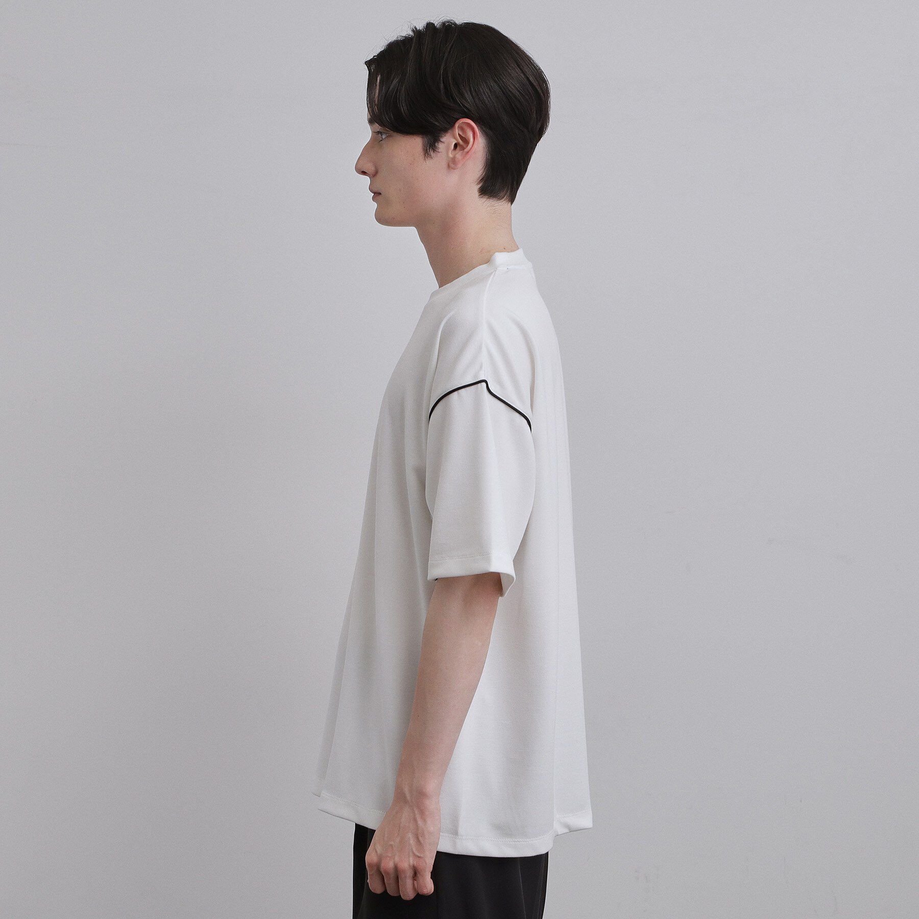 tk.TAKEO KIKUCHI「パイピングカットソー」|Tシャツ・カットソー|
