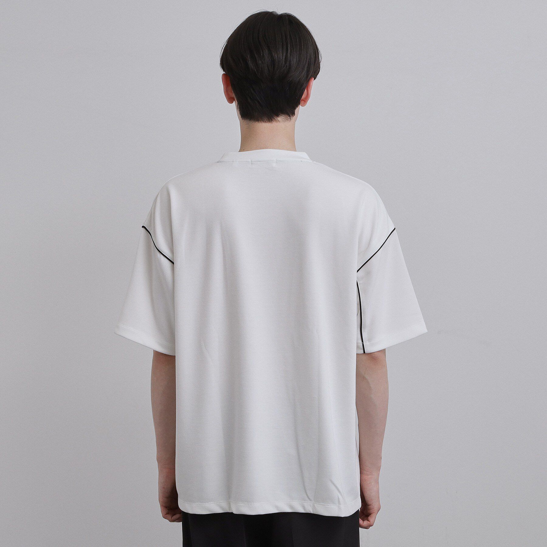 tk.TAKEO KIKUCHI「パイピングカットソー」|Tシャツ・カットソー|