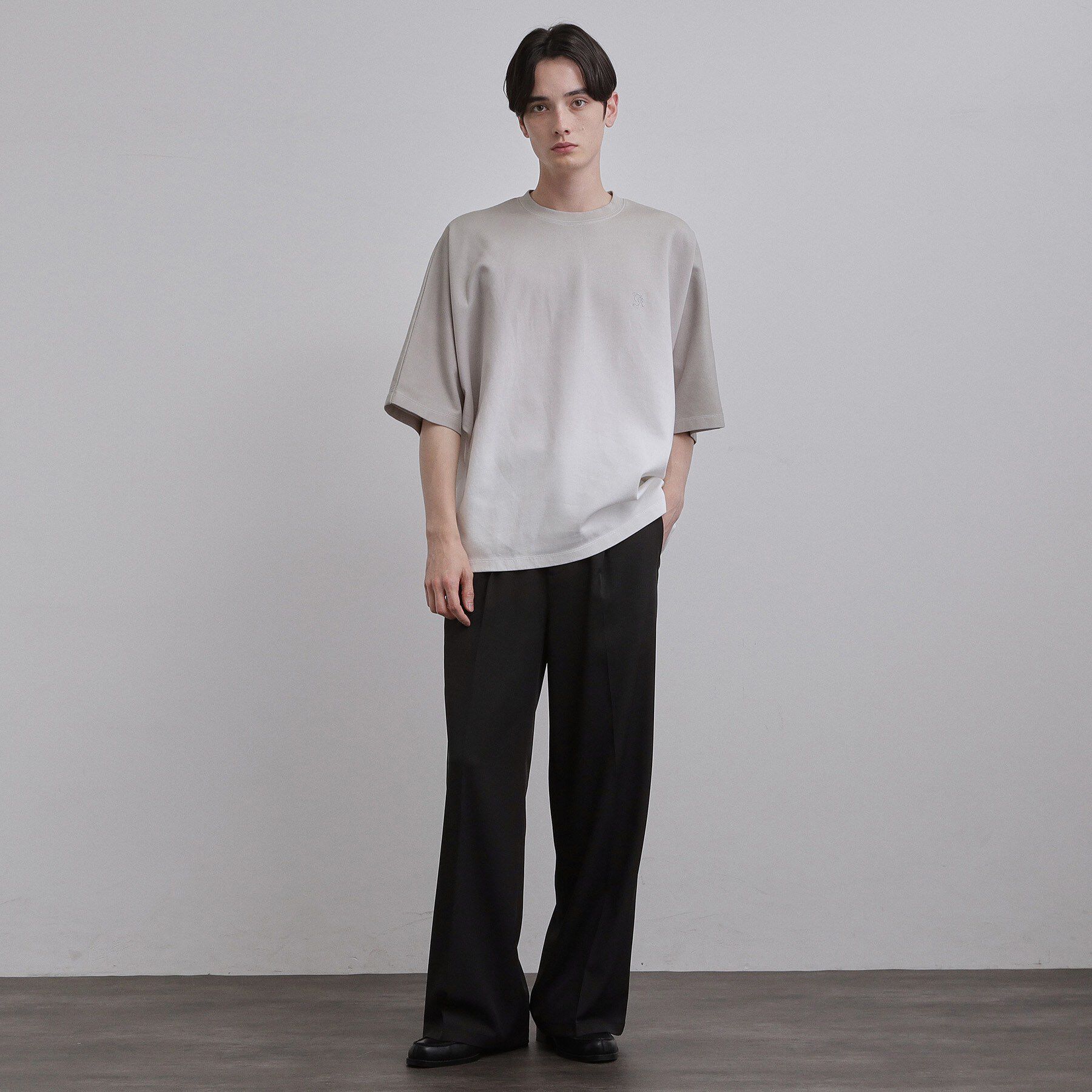 tk.TAKEO KIKUCHI「【接触冷感／ストレッチ】トロミワイドストレート」|その他|