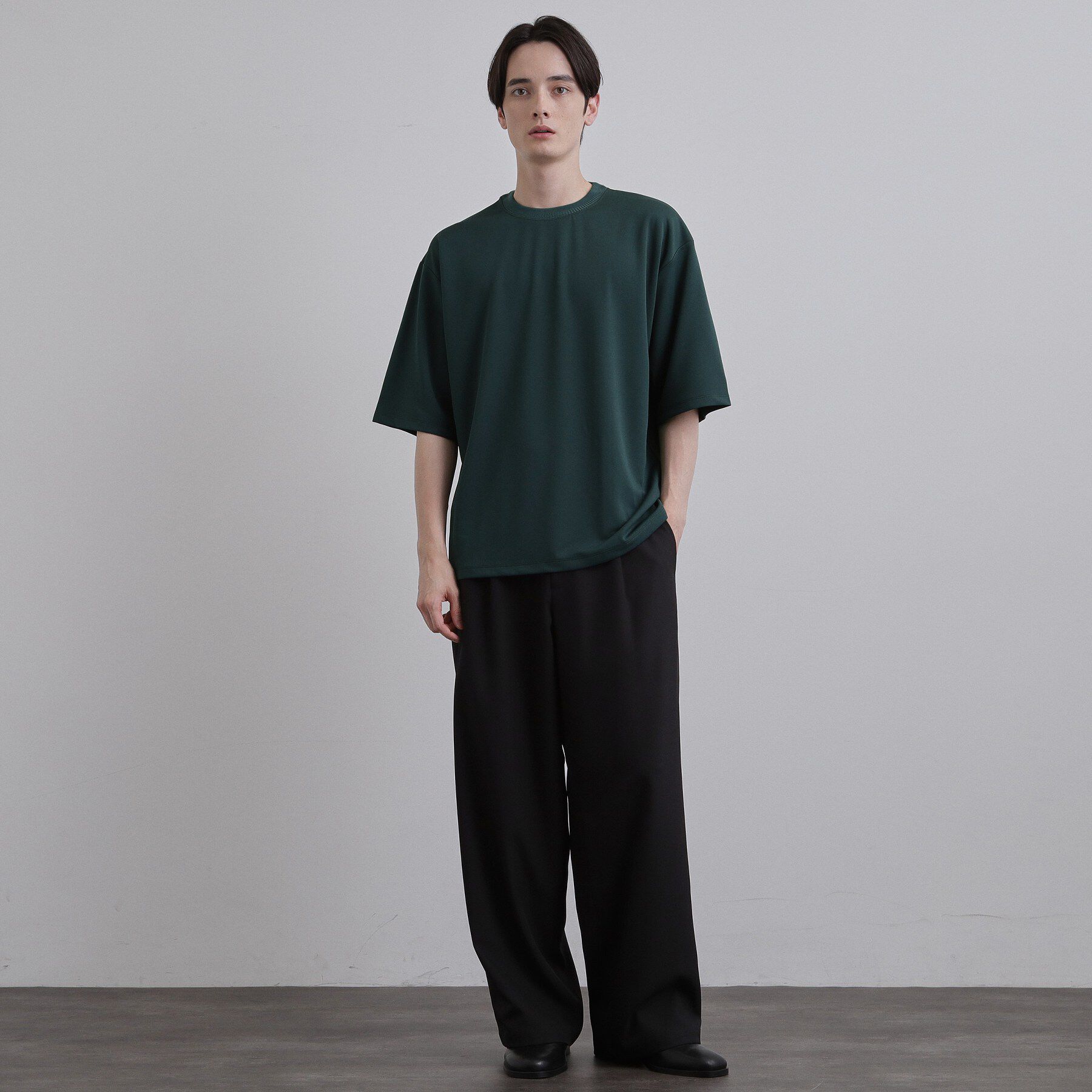 tk.TAKEO KIKUCHI「【接触冷感】配色ダンボールカットソー」|Tシャツ・カットソー|