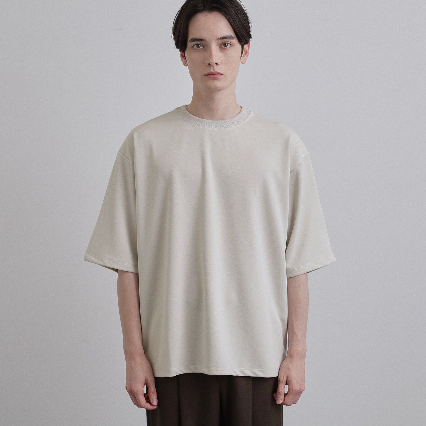 tk.TAKEO KIKUCHI「【接触冷感】配色ダンボールカットソー」|Tシャツ・カットソー|