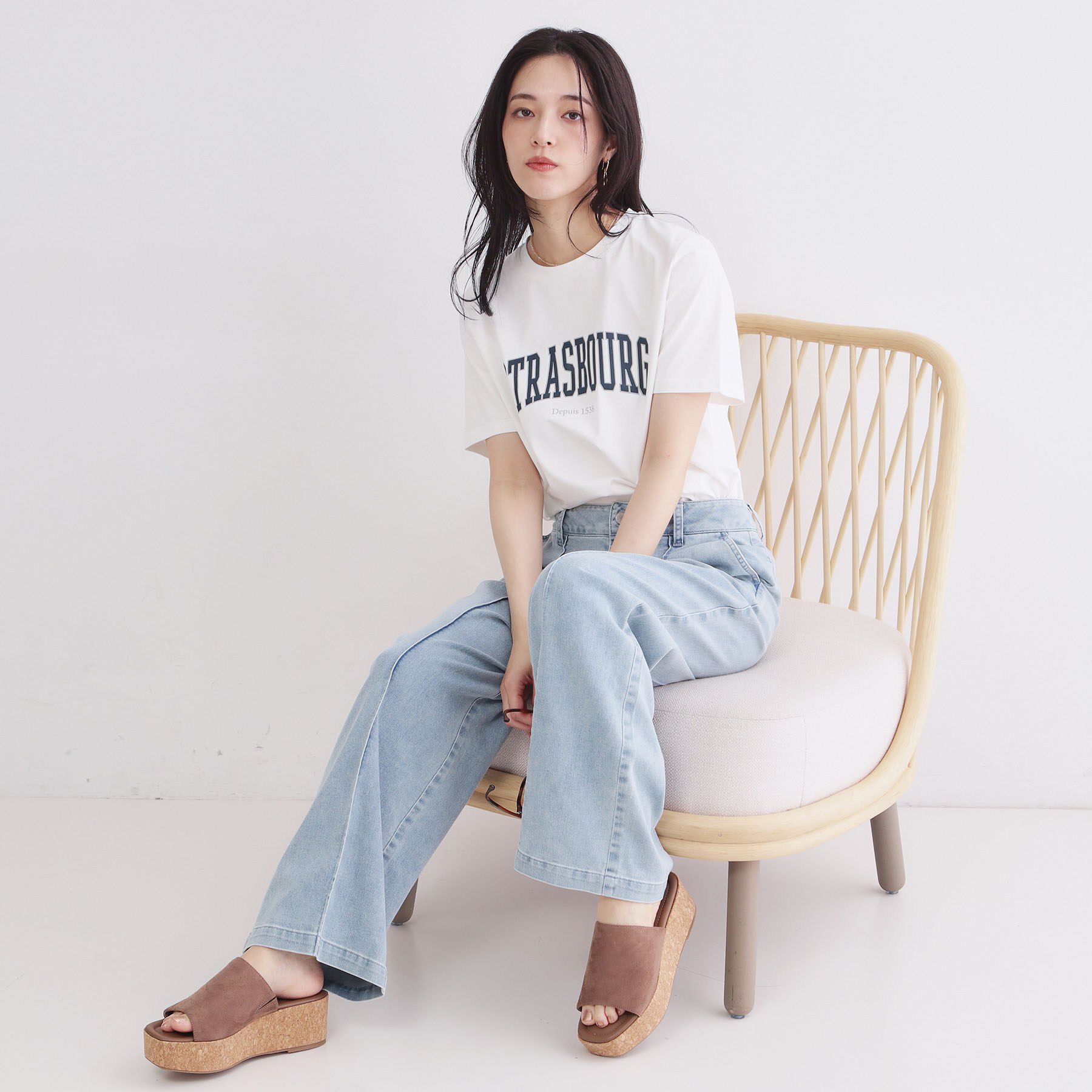OPAQUE.CLIP「アソートロゴTシャツ【洗濯機OK】」|Tシャツ・カットソー|