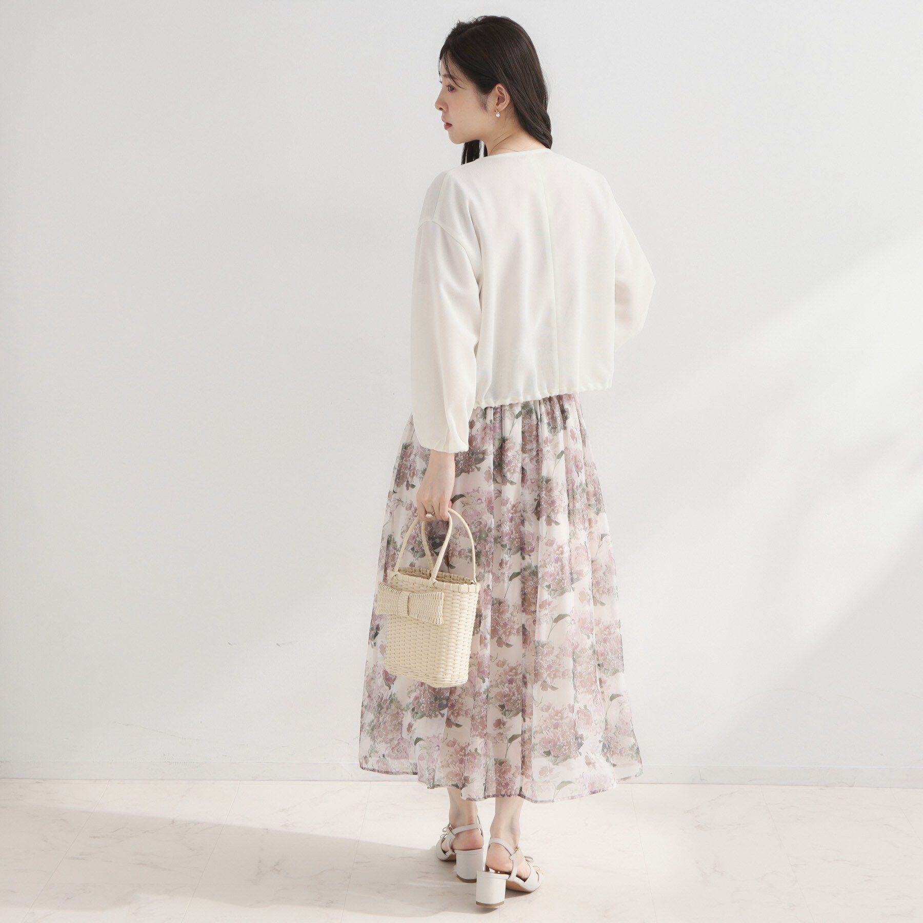 Couture broach「【洗濯機可】シアーメッシュ ブルゾン」|ブルゾン・スタジャン|