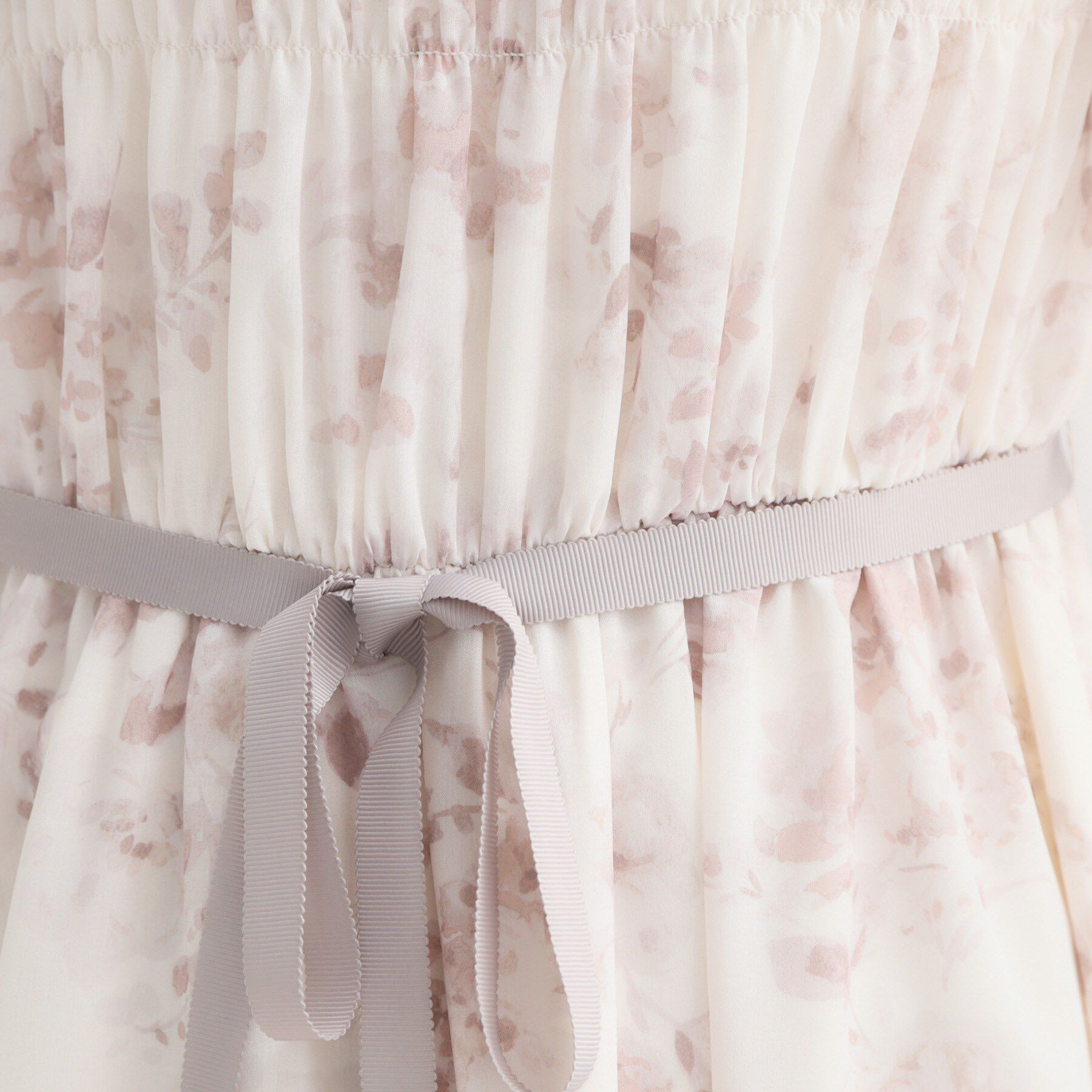 Couture broach「【洗える】クラウディフラワー ワンピース」|ワンピース|