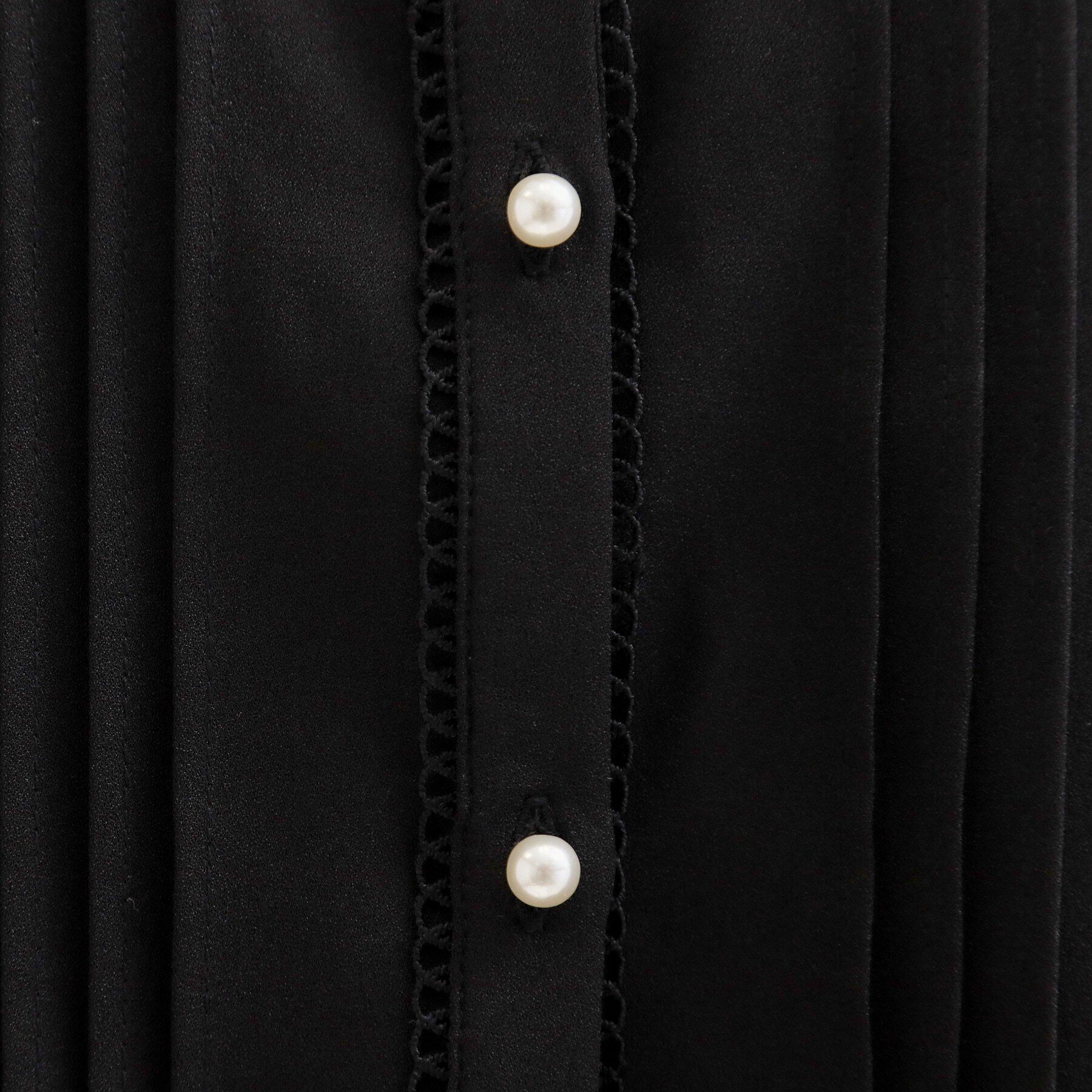 Couture broach「【洗える】ピコレース ピンタックブラウス」|シャツ・ブラウス|