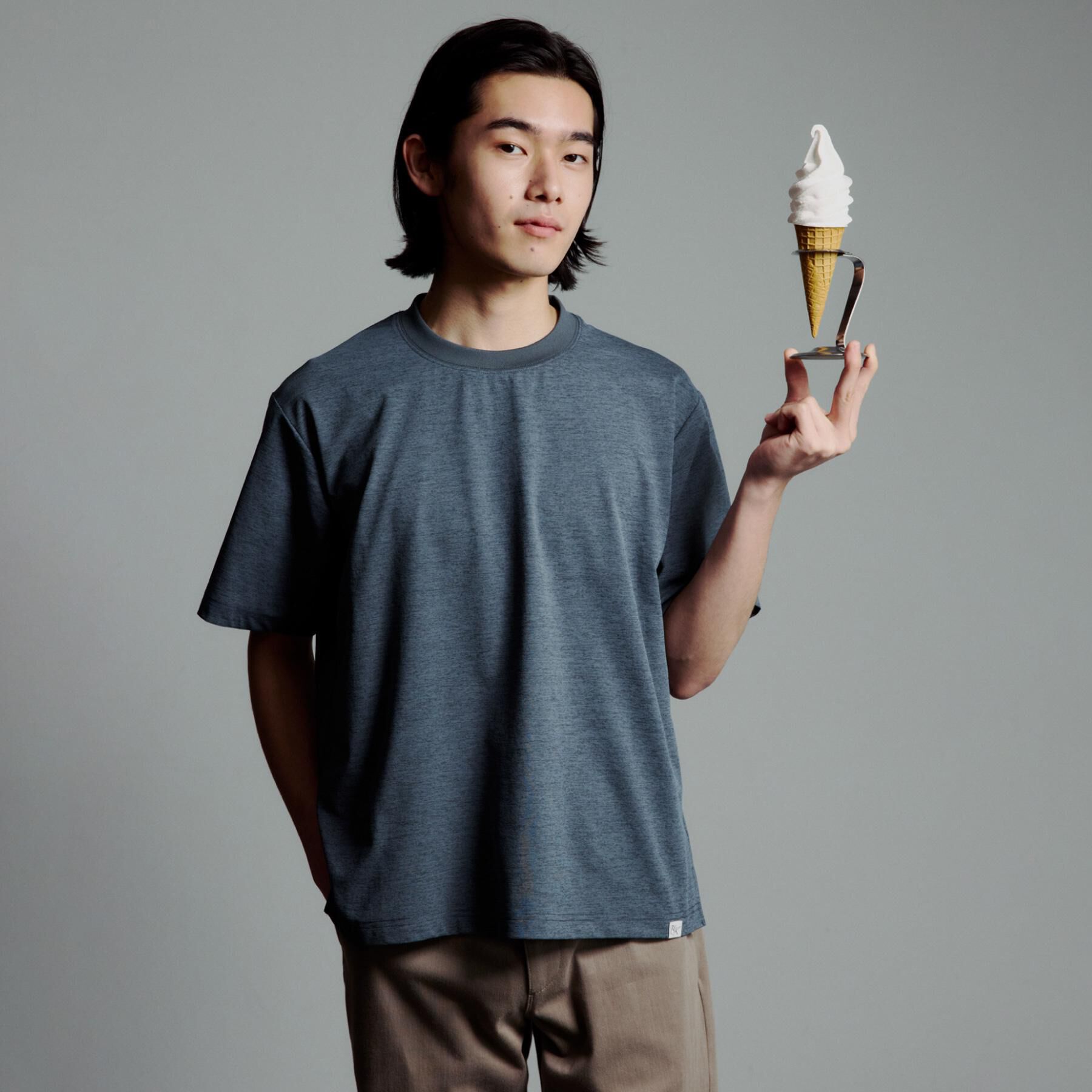 THE SHOP TK「【新色追加＆再入荷!!】【接触冷感/吸水速乾/UVカット/透け防止/遮熱】BO-NO TEE/ボーノ」|Tシャツ・カットソー|