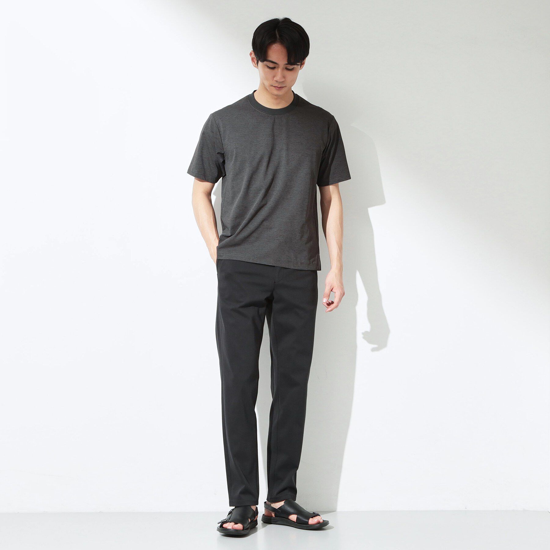 THE SHOP TK「【新色追加＆再入荷!!】【接触冷感/吸水速乾/UVカット/透け防止/遮熱】BO-NO TEE/ボーノ」|Tシャツ・カットソー|