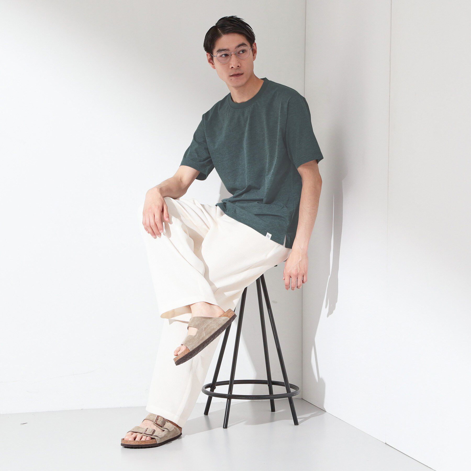 THE SHOP TK「【新色追加＆再入荷!!】【接触冷感/吸水速乾/UVカット/透け防止/遮熱】BO-NO TEE/ボーノ」|Tシャツ・カットソー|