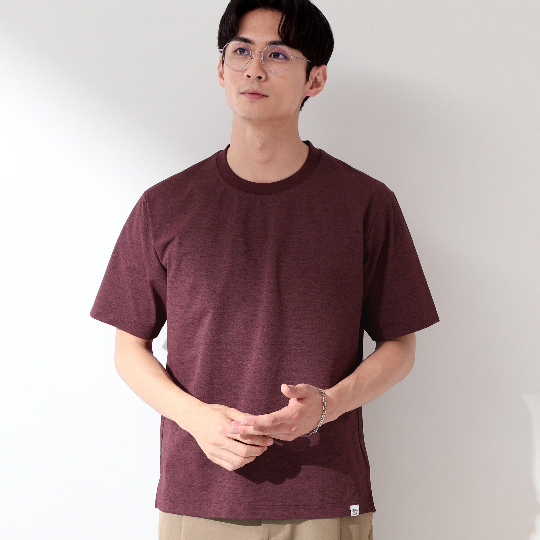 THE SHOP TK「【新色追加＆再入荷!!】【接触冷感/吸水速乾/UVカット/透け防止/遮熱】BO-NO TEE/ボーノ」|Tシャツ・カットソー|
