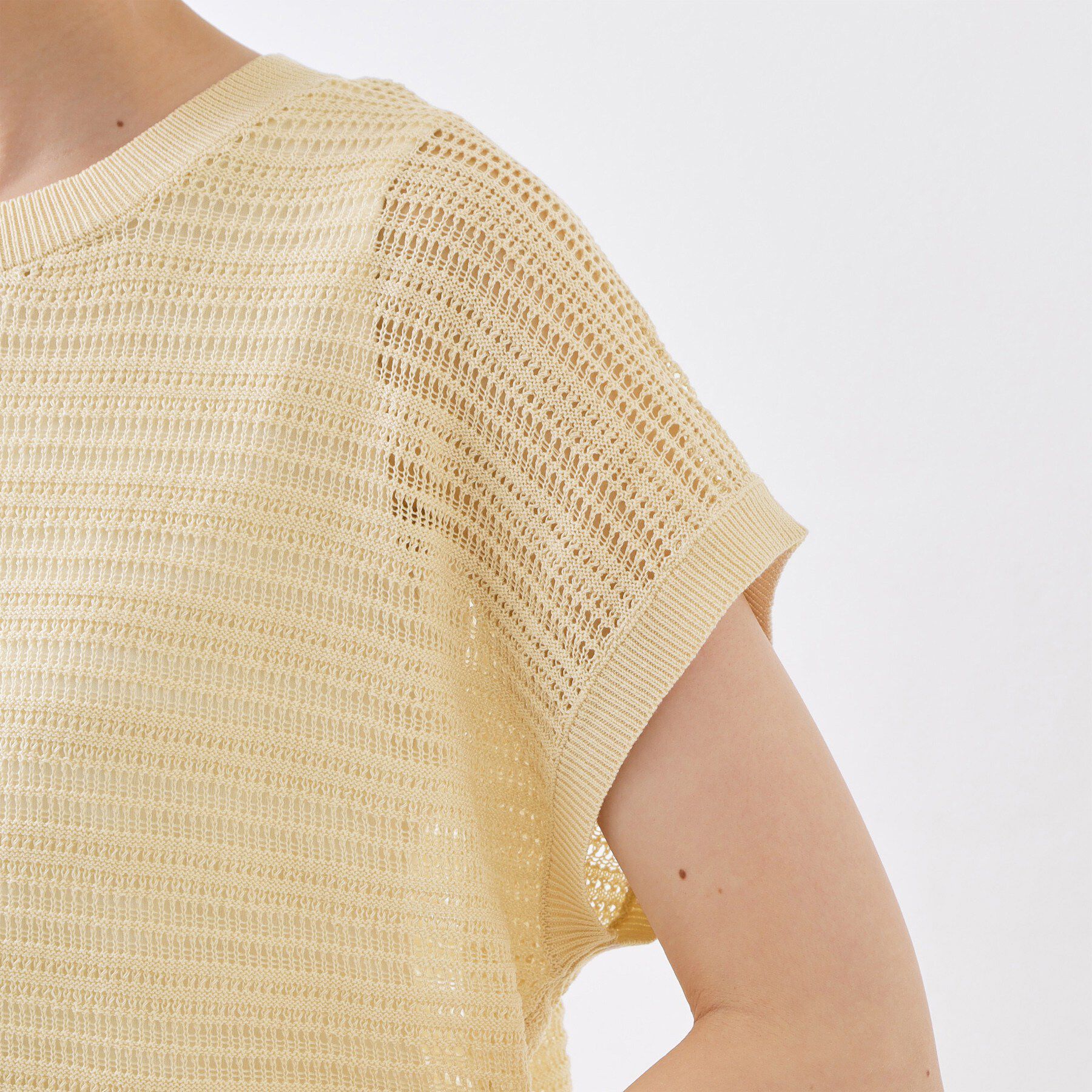THE SHOP TK「【2点セット】メッシュニット+タンクトップ」|その他|