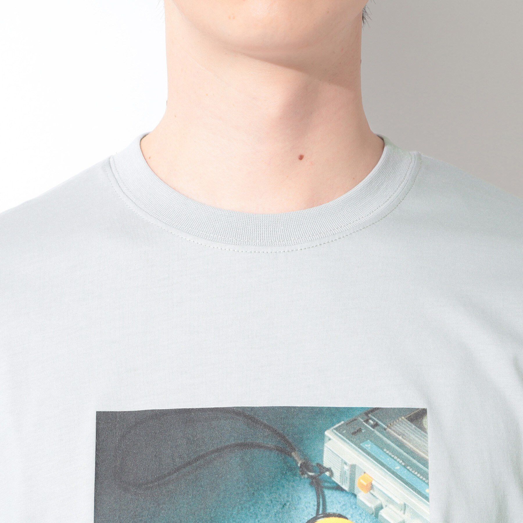 THE SHOP TK「COOLフォト半袖Tシャツ 接触冷感／洗濯機OK」|Tシャツ・カットソー|