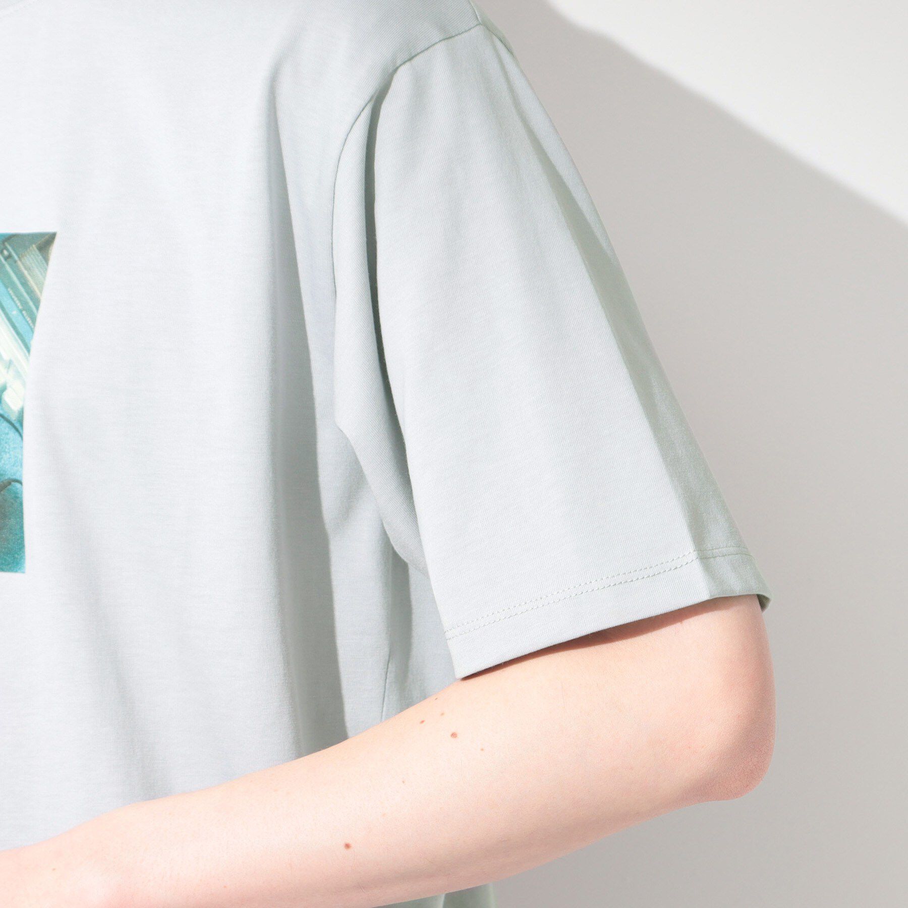 THE SHOP TK「COOLフォト半袖Tシャツ 接触冷感／洗濯機OK」|Tシャツ・カットソー|