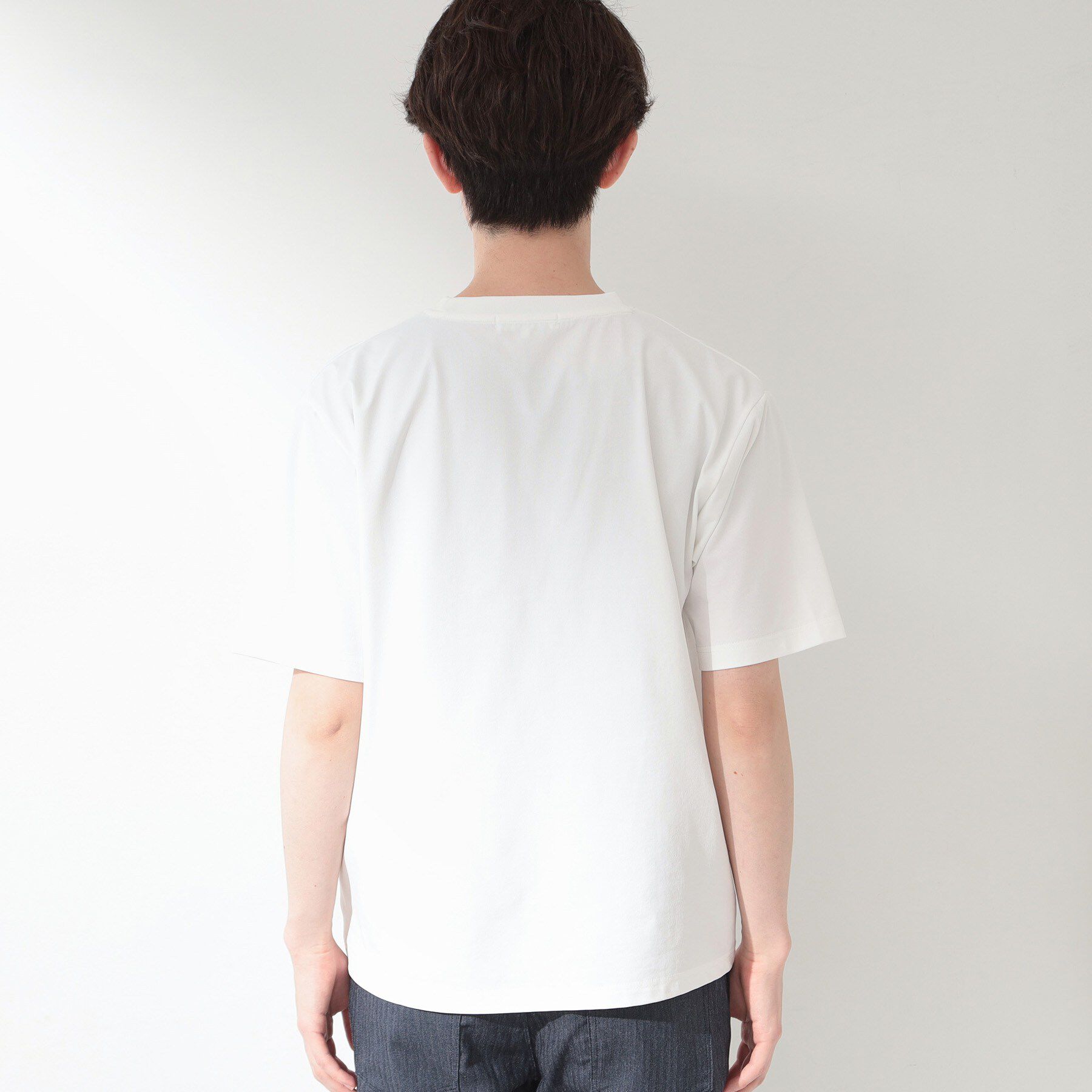 THE SHOP TK「メッシュ五分袖カーディガン＋半袖Tシャツ セットアイテム 洗濯機OK」|カーディガン|
