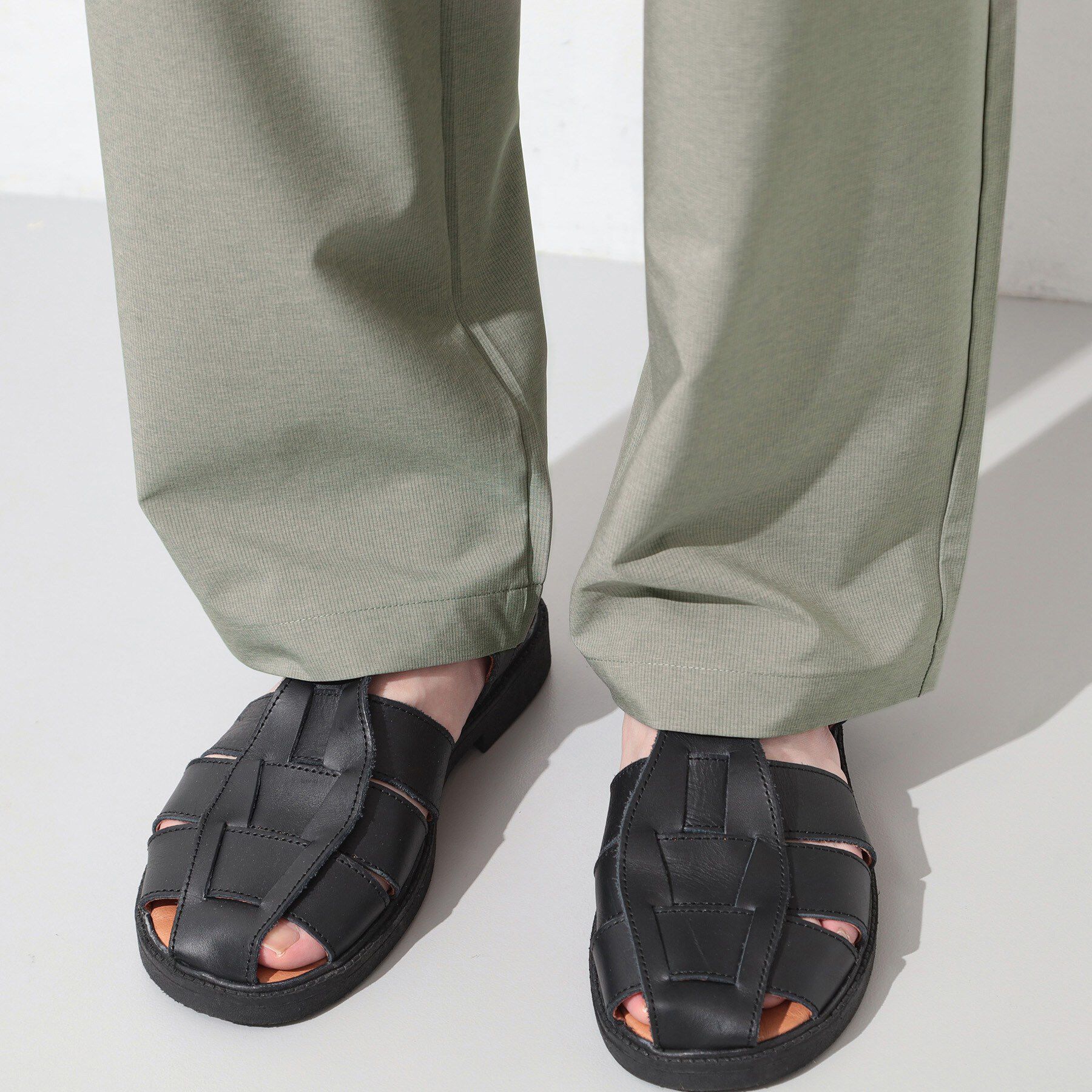 THE SHOP TK「クールウェザー セミワイド イージーパンツ 接触冷感／洗濯機OK／ベルト要らず／セットアップ可」|その他|
