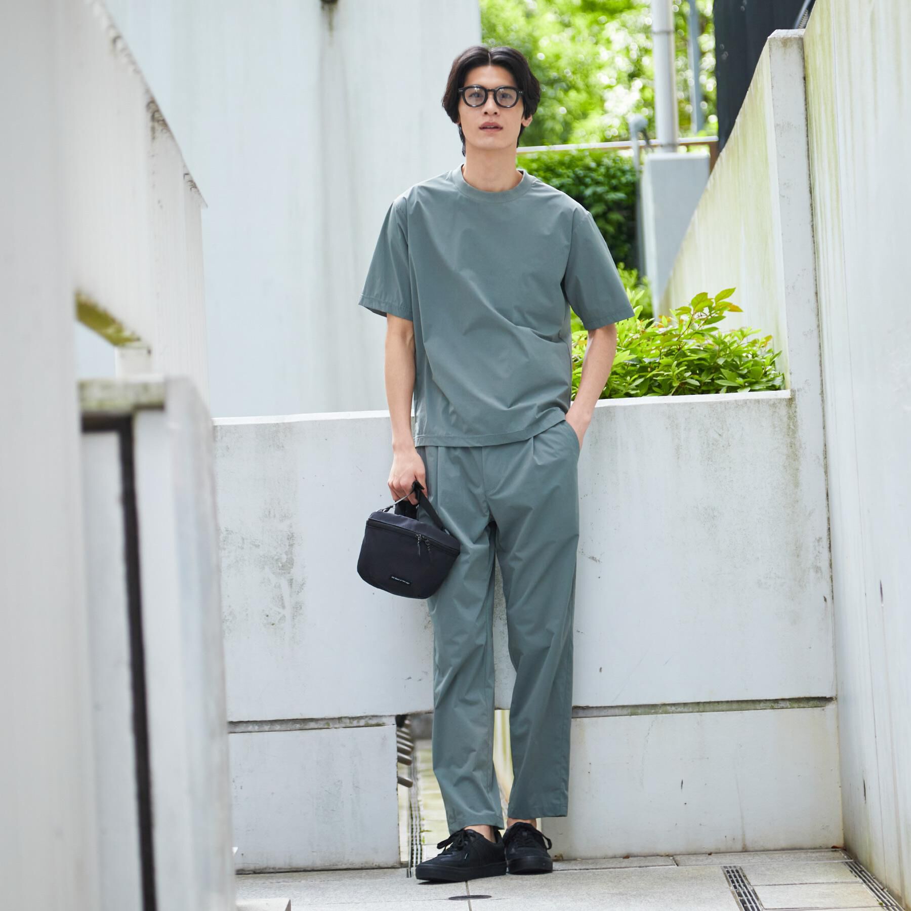 THE SHOP TK「ナイロン ミニサコッシュバッグ」|その他|