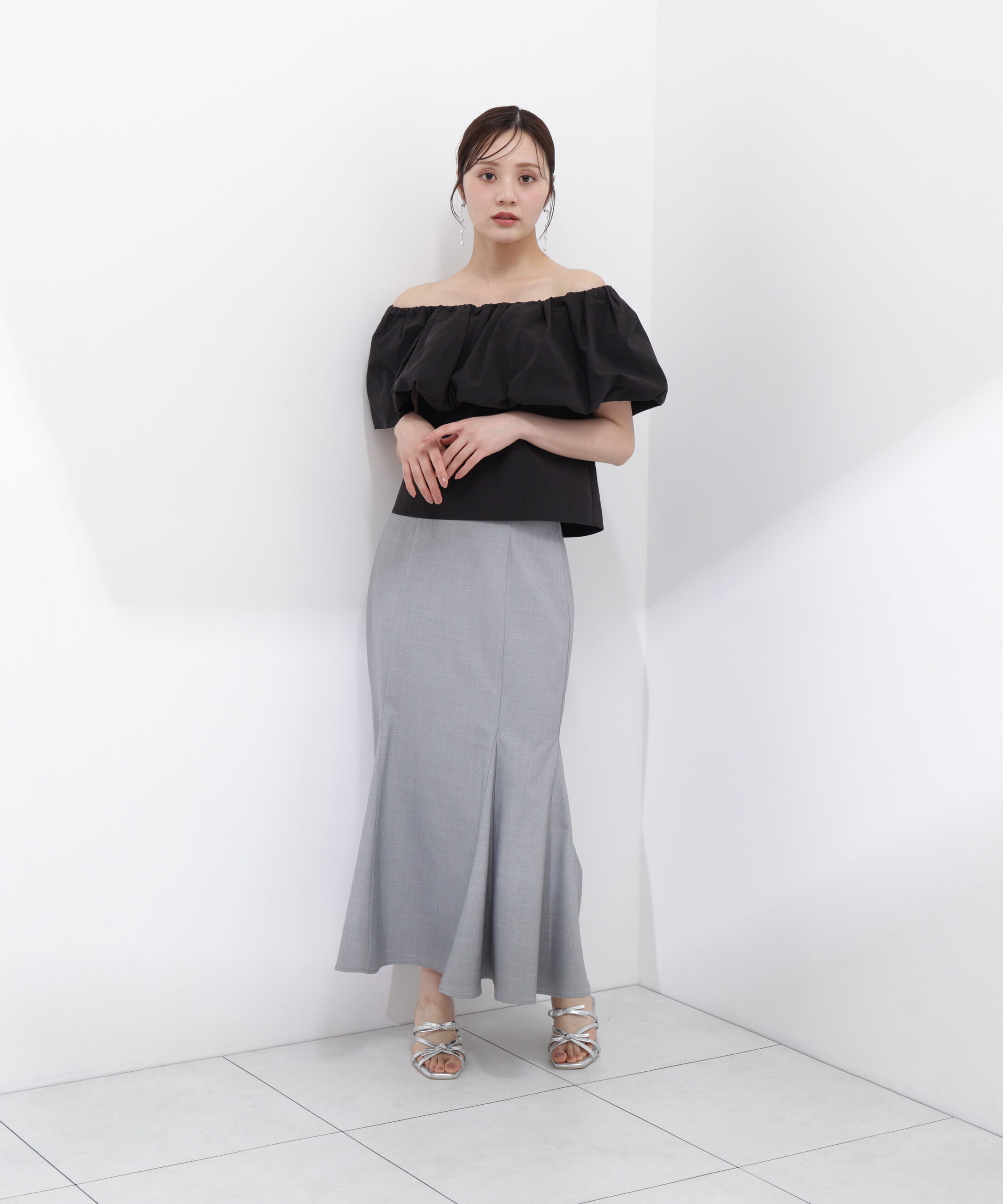 PROPORTION BODY DRESSING「＜青島心さん着用＞ハイウエストマーメイドスカート」|スカート|