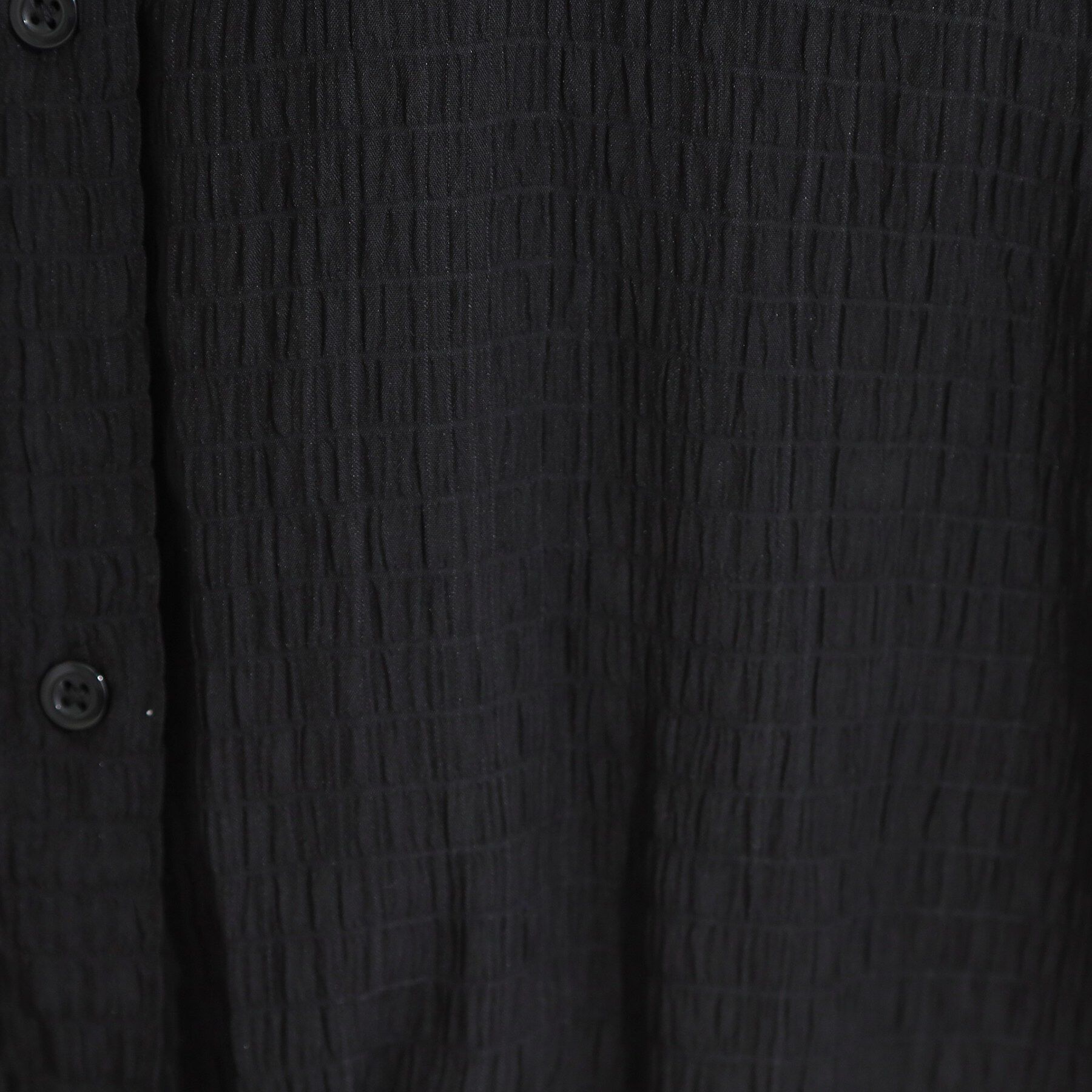 SHOO･LA･RUE「【S-LL/洗濯機可/体型カバー】さらさら シャーリングシフォン 裾ドロストシャツ」|シャツ・ブラウス|