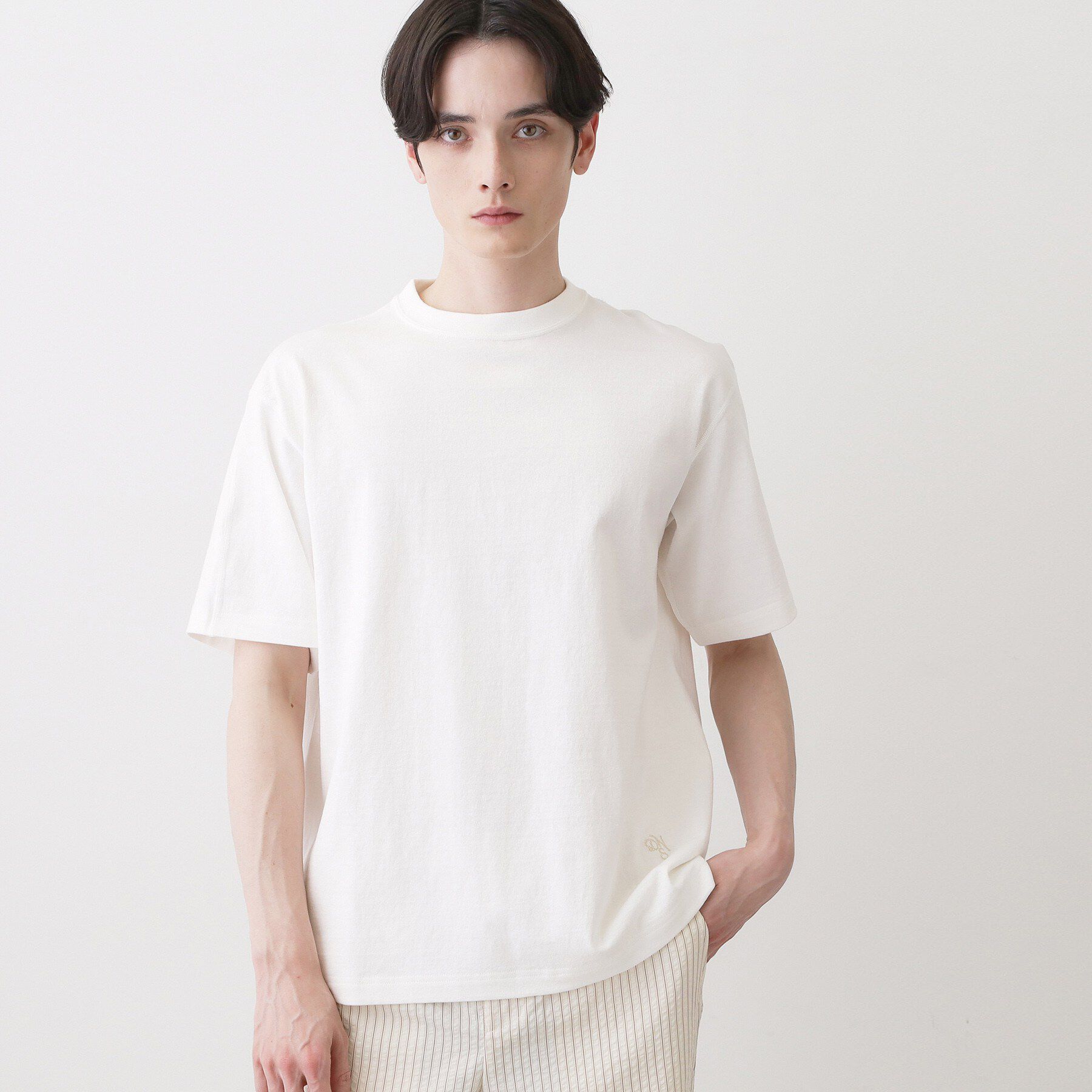 Dessin「【洗える】和歌山ラフィー天竺Tシャツ」|Tシャツ・カットソー|
