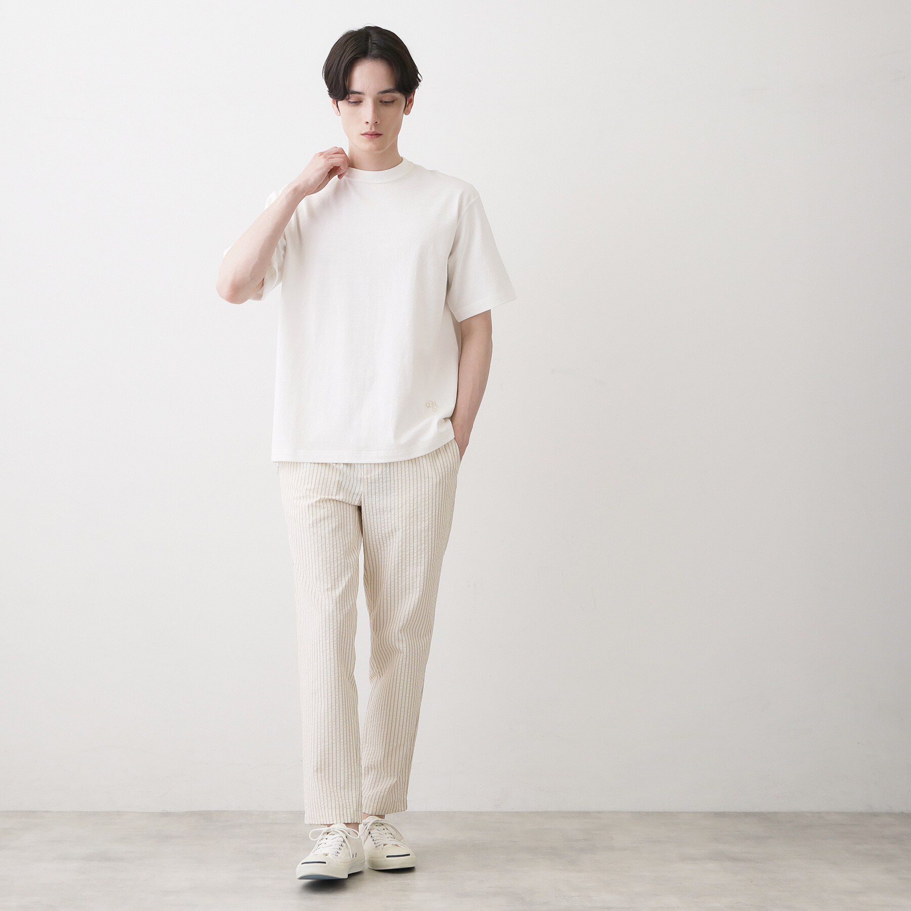 Dessin「【洗える】和歌山ラフィー天竺Tシャツ」|Tシャツ・カットソー|