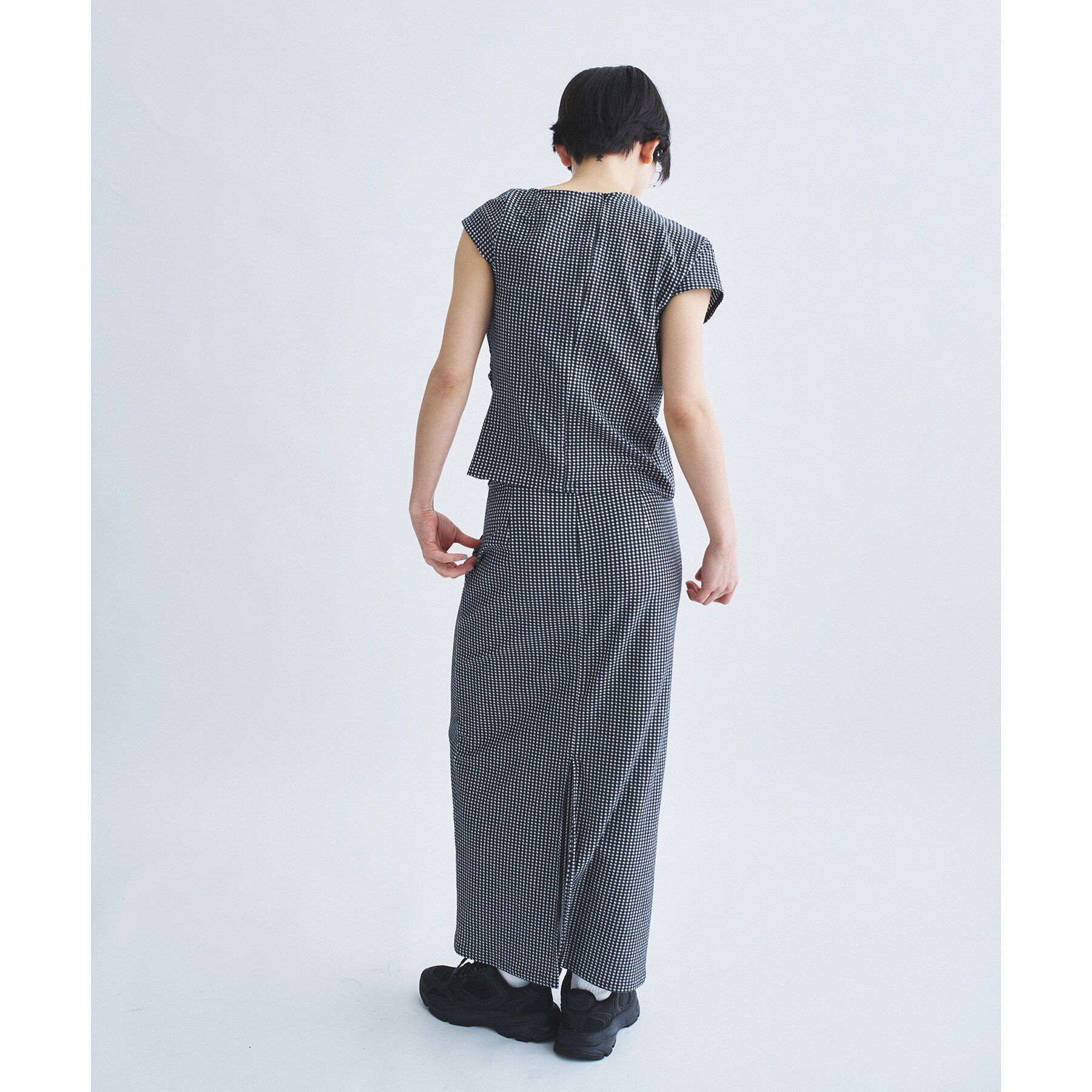 CODE A「gingham edge tops」|Tシャツ・カットソー|