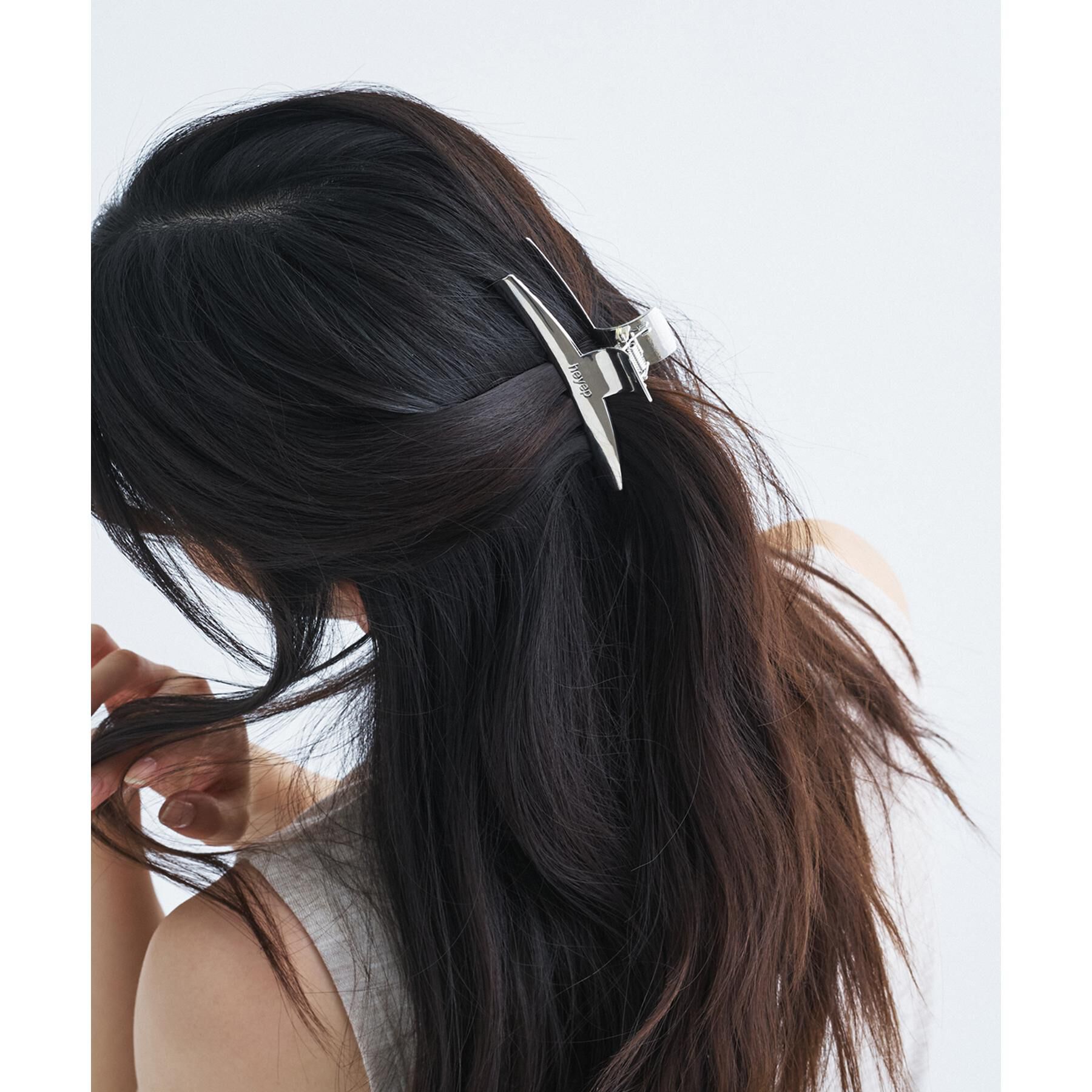 CODE A「heyep｜Mini Logo Metal Clip」|その他|シルバー(006)