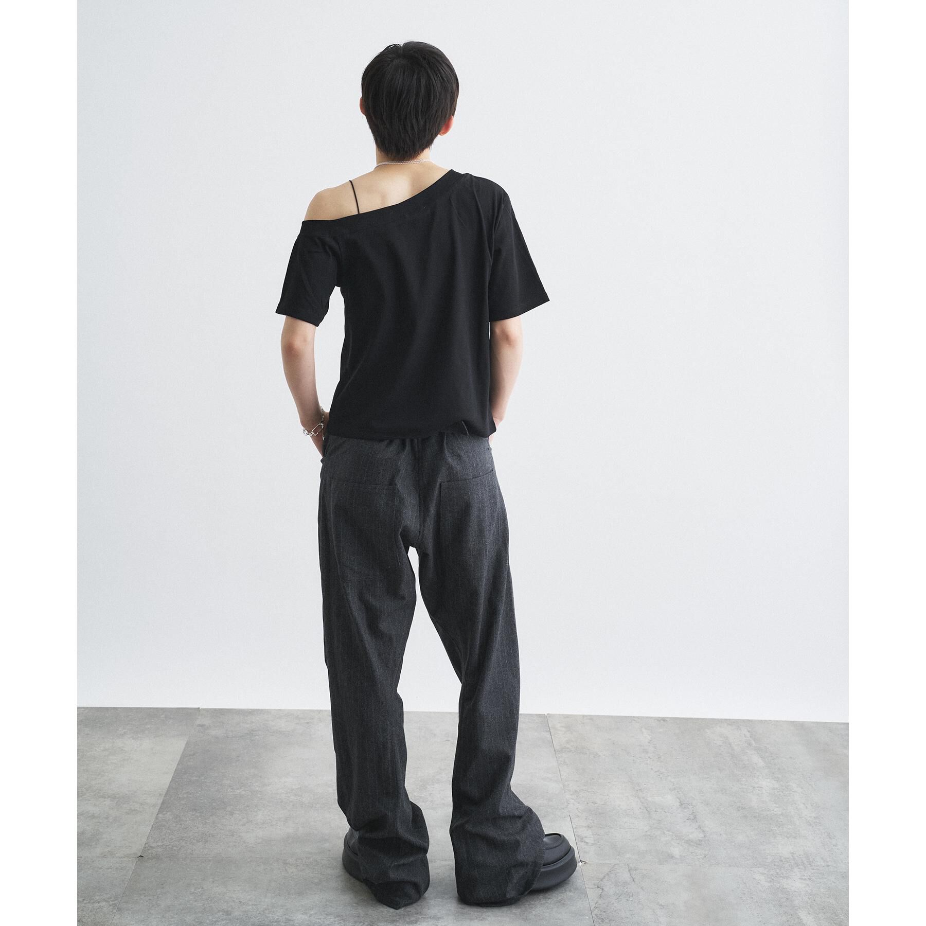 CODE A「PROTAGONISTA｜asymmetry tee」|Tシャツ・カットソー|
