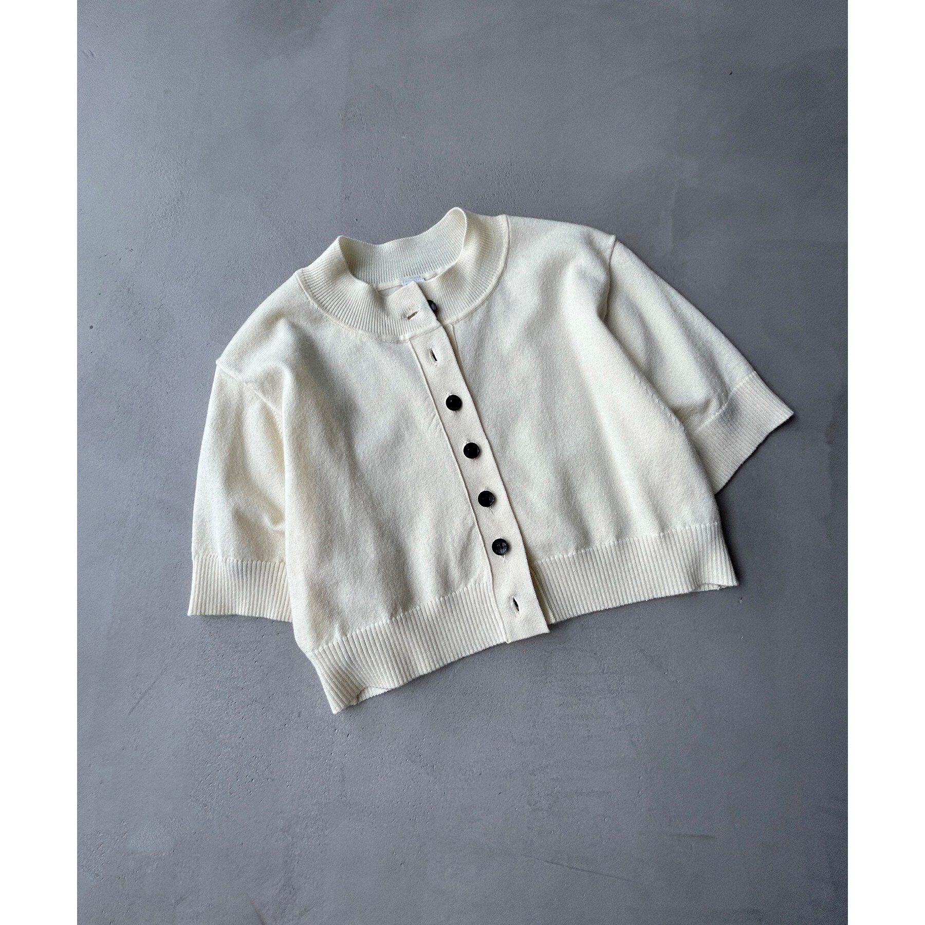 CODE A「modular button knit cardigan」|カーディガン|