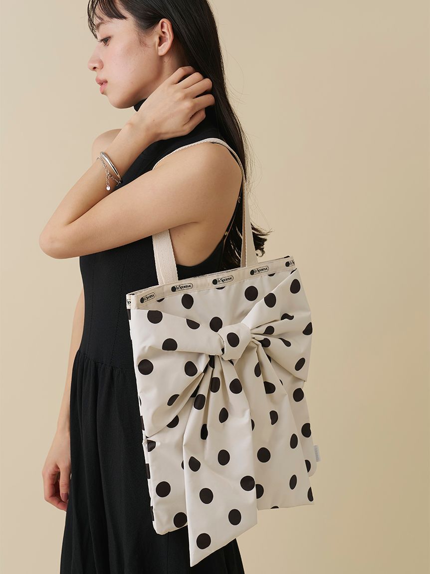 SNIDEL「【SNIDEL&times;LeSportsac】LG BOW EMERALD TOTE」|トートバッグ|