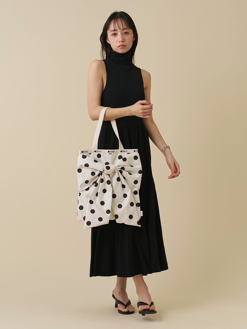 SNIDEL「【SNIDEL&times;LeSportsac】LG BOW EMERALD TOTE」|トートバッグ|
