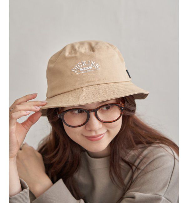 Lbc with Life「Dickies ディッキーズ 刺繍ツイルバケットハット」|その他|