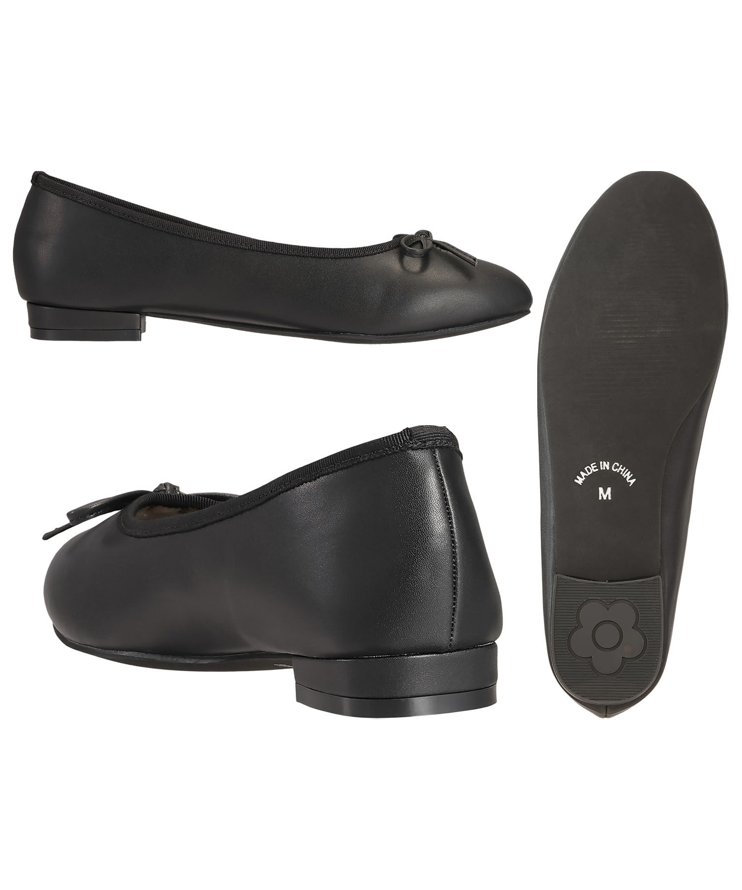 MARY QUANT「デイジーメタルバレエ シューズ」|バレエシューズ|