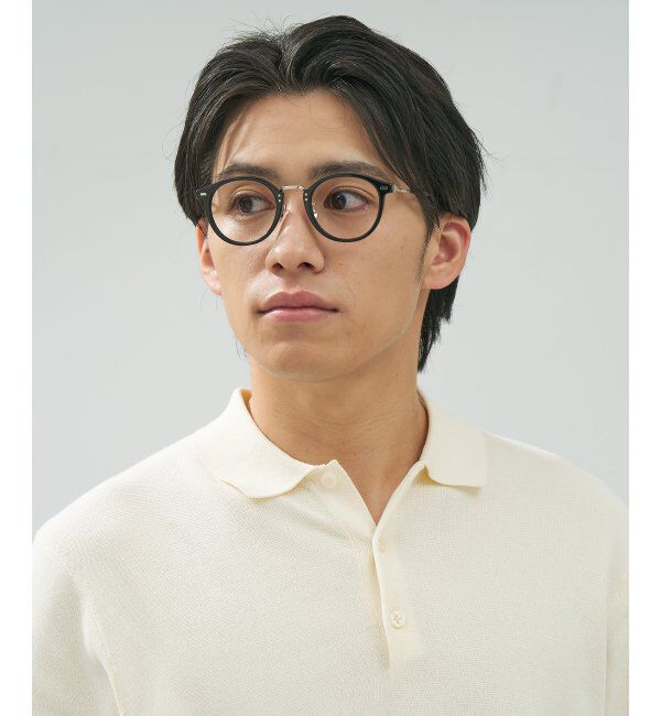  「Zoff｜UNITED ARROWS メガネ | [Stylish] 伊達メガネ 度付き ユナイテッドアローズ   レンズ交換券付」|メガネ|