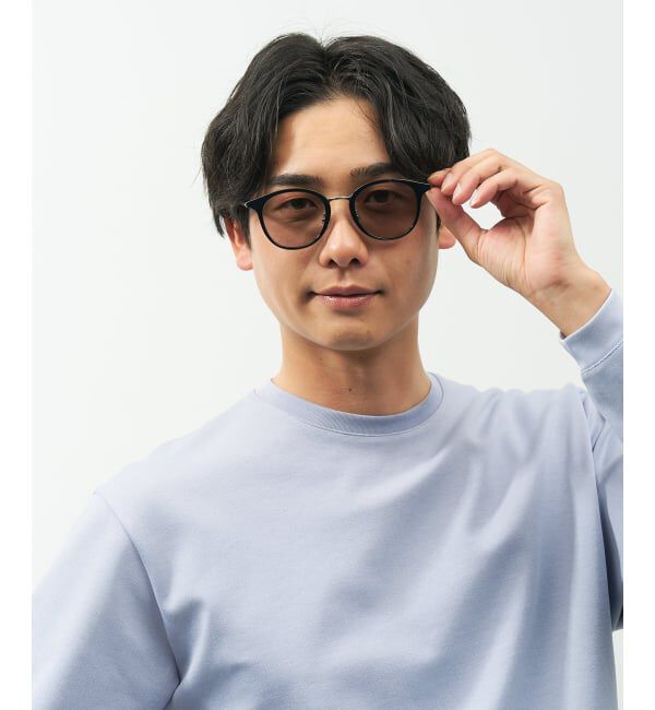  「SUNCUTGlasses/UV100%CUT ボストン型 サングラス | メタル カラーレンズ おしゃれ 紫外線対策 UVカット」|サングラス|
