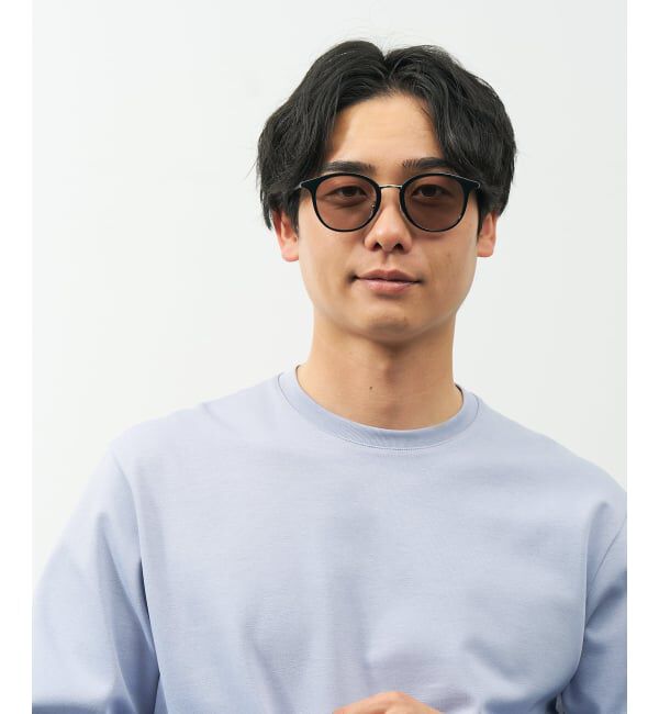  「SUNCUTGlasses/UV100%CUT ボストン型 サングラス | メタル カラーレンズ おしゃれ 紫外線対策 UVカット」|サングラス|
