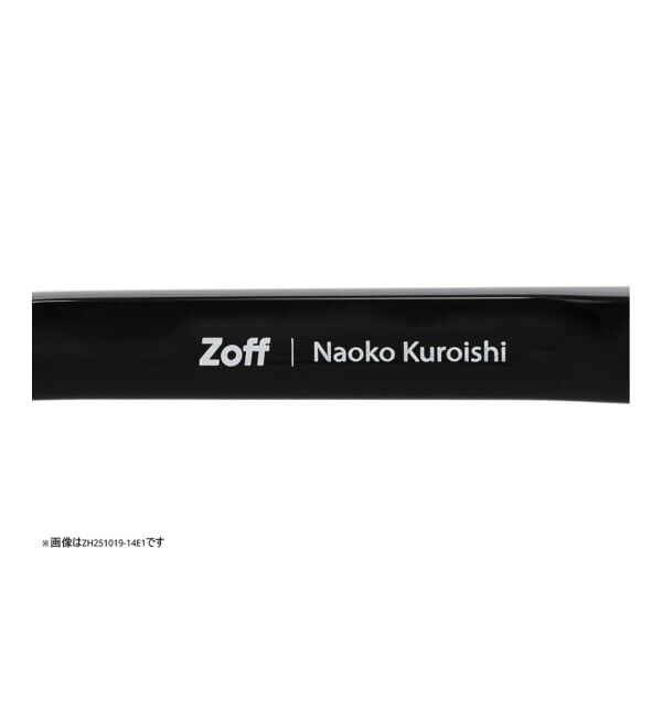  「[黒石奈央子さん ｺﾗﾎﾞ] Zoff｜Naoko Kuroishi メガネ | クラウンパント 伊達・度付き レンズ交換券付」|メガネ|