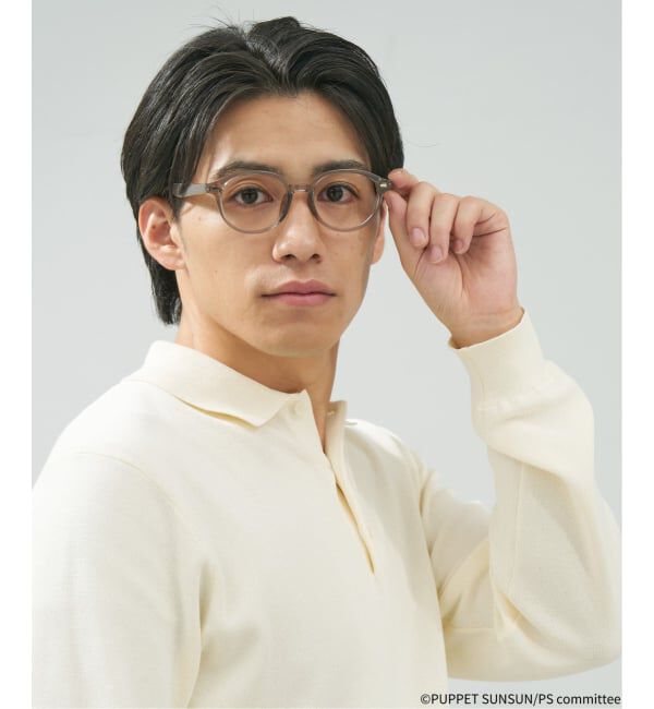  「Zoff｜PUPPET SUNSUN  メガネ | パペットスンスン 伊達めがね・度付き眼鏡   レンズ交換券付」|メガネ|