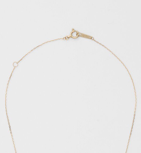 agete「K10ダイヤモンドネックレス（0.1ct）」|ネックレス|