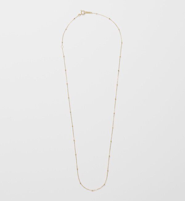 agete「K10ネックレスチェーン（45cm）」|ネックレス|