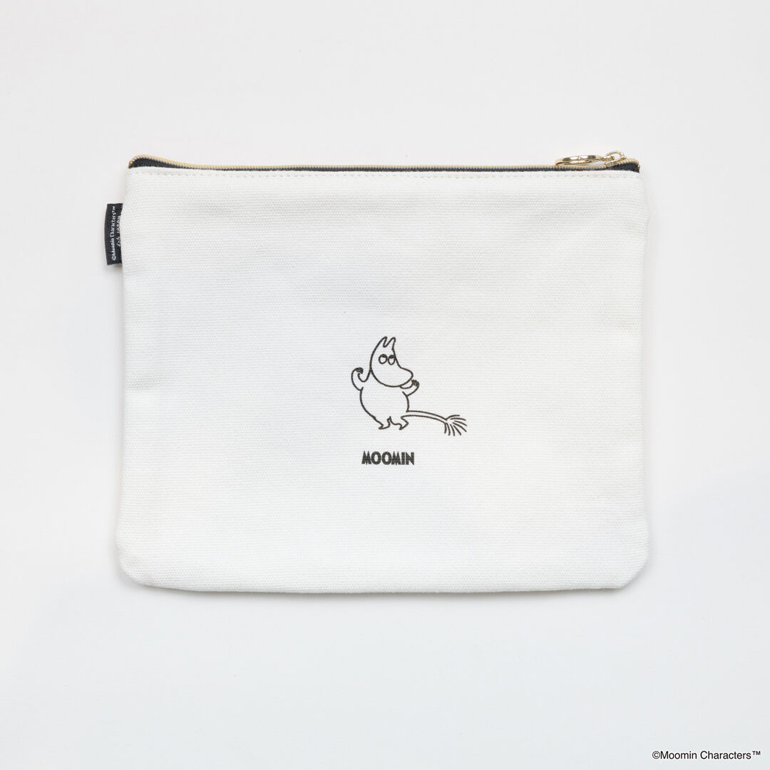  「MOOMIN FINLAND COLORフラットポーチ」|ポーチ|