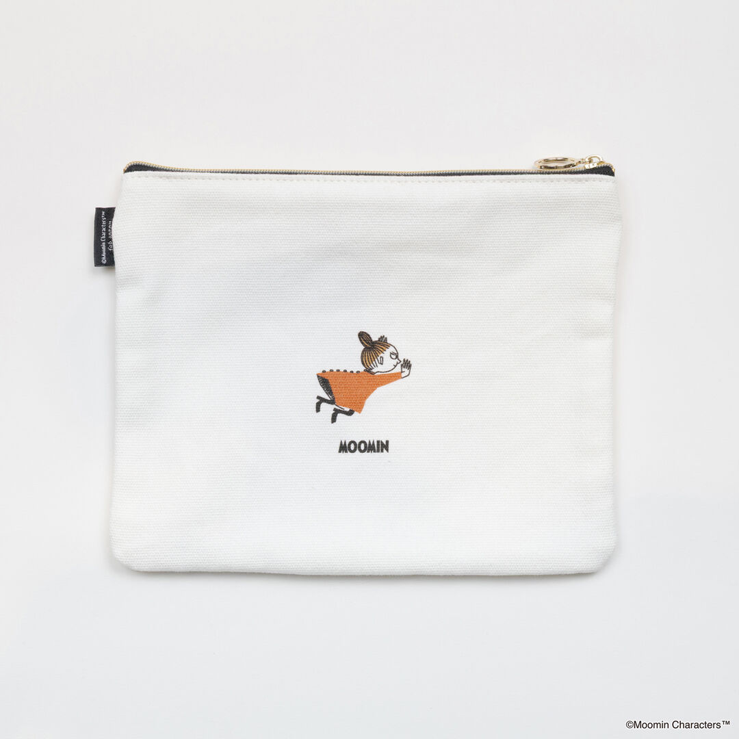  「MOOMIN FINLAND COLORフラットポーチ」|ポーチ|