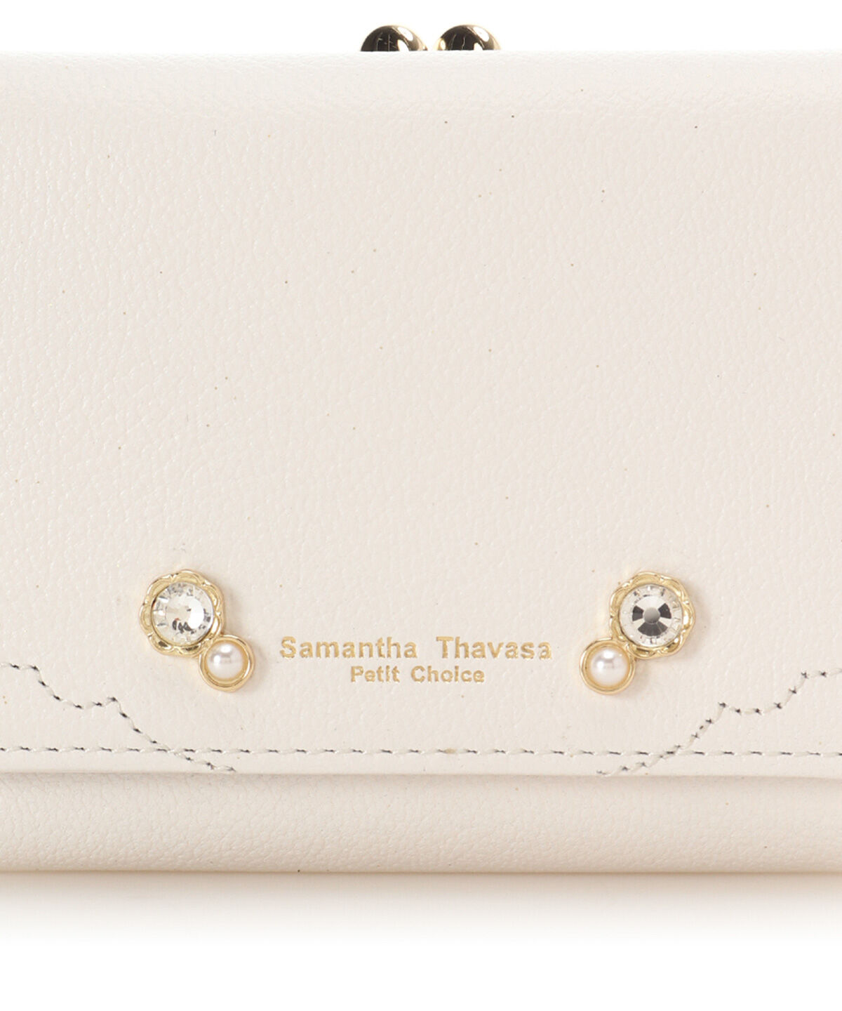 Samantha Thavasa Petit Choice「エレガントフラワー　口金折財布」|財布|