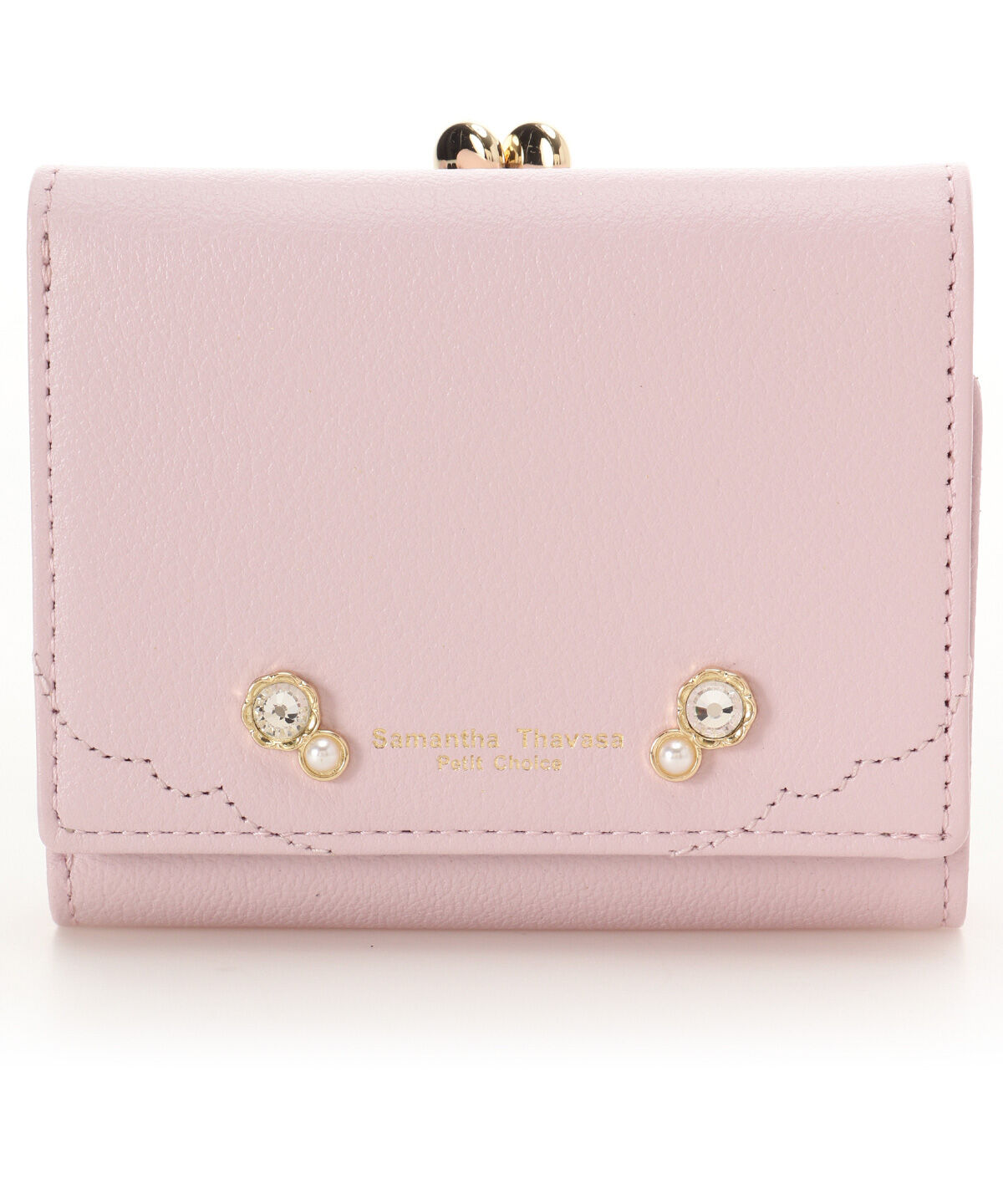 Samantha Thavasa Petit Choice「エレガントフラワー　口金折財布」|財布|