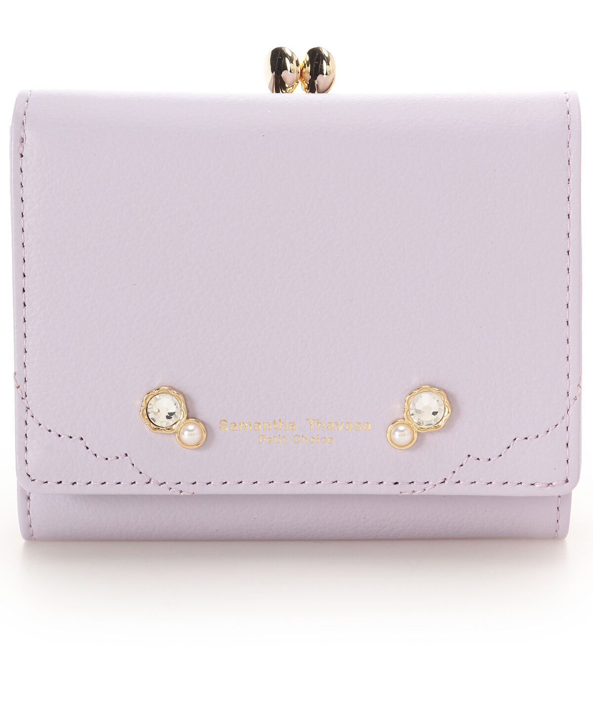 Samantha Thavasa Petit Choice「エレガントフラワー　口金折財布」|財布|