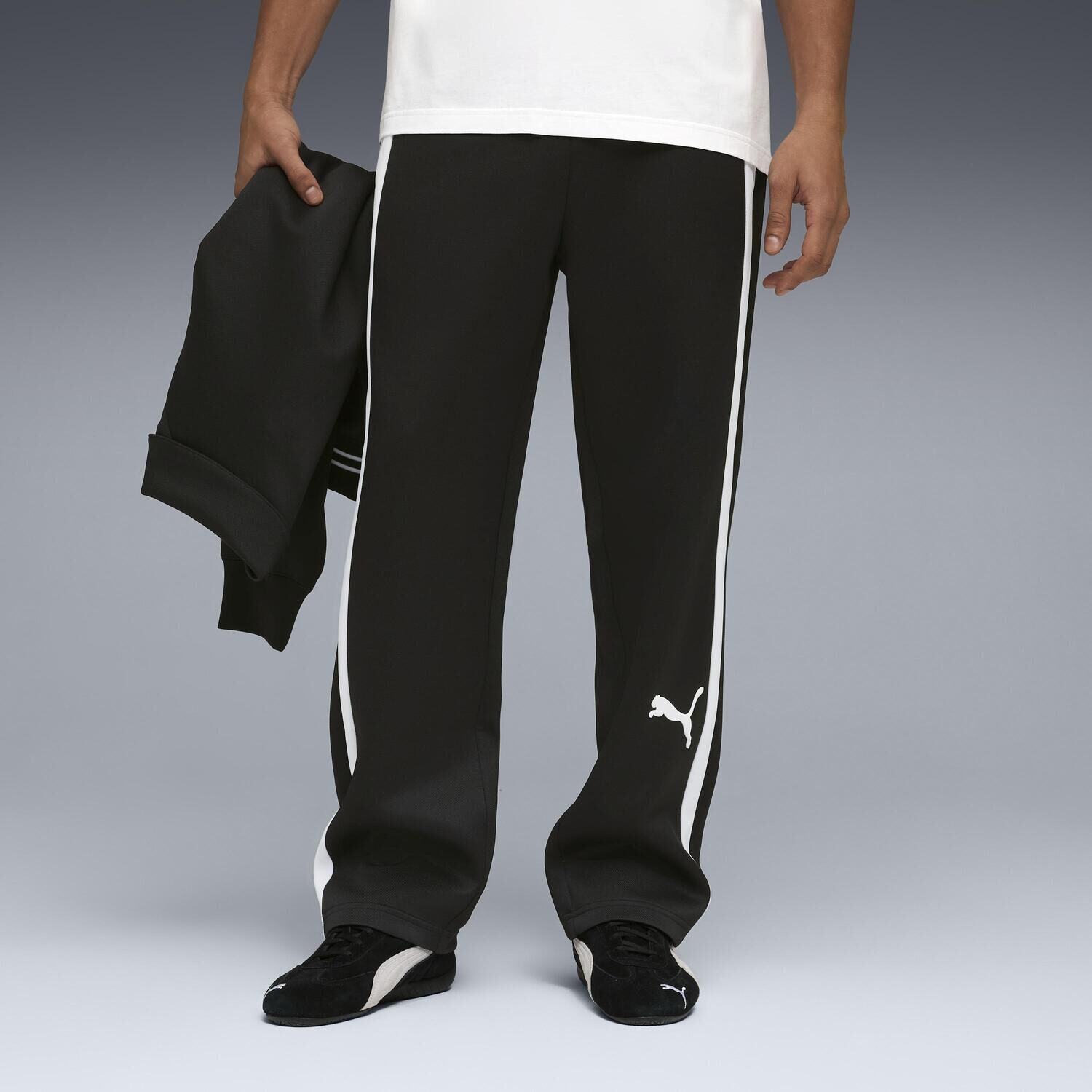 PUMA「【PUMA ｳｪｱ】M T7 RELAXED BIG CAT TRACK PT」|チノ|
