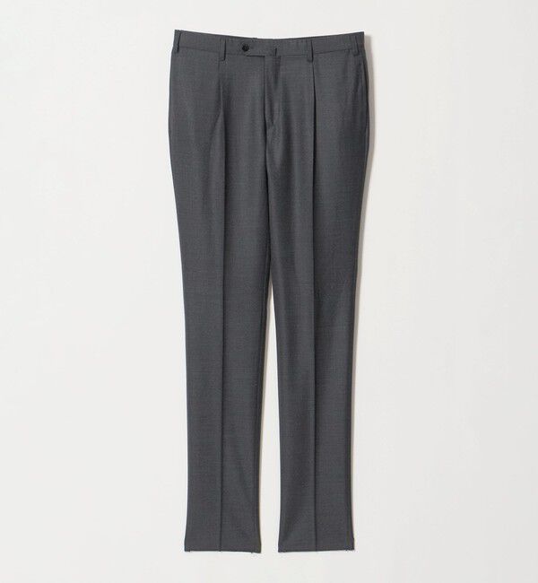 UNITED ARROWS「グレー シャークスキン シングル 3ボタン スーツ SーMODEL ヨコストレッチ 撥水」|スーツ|